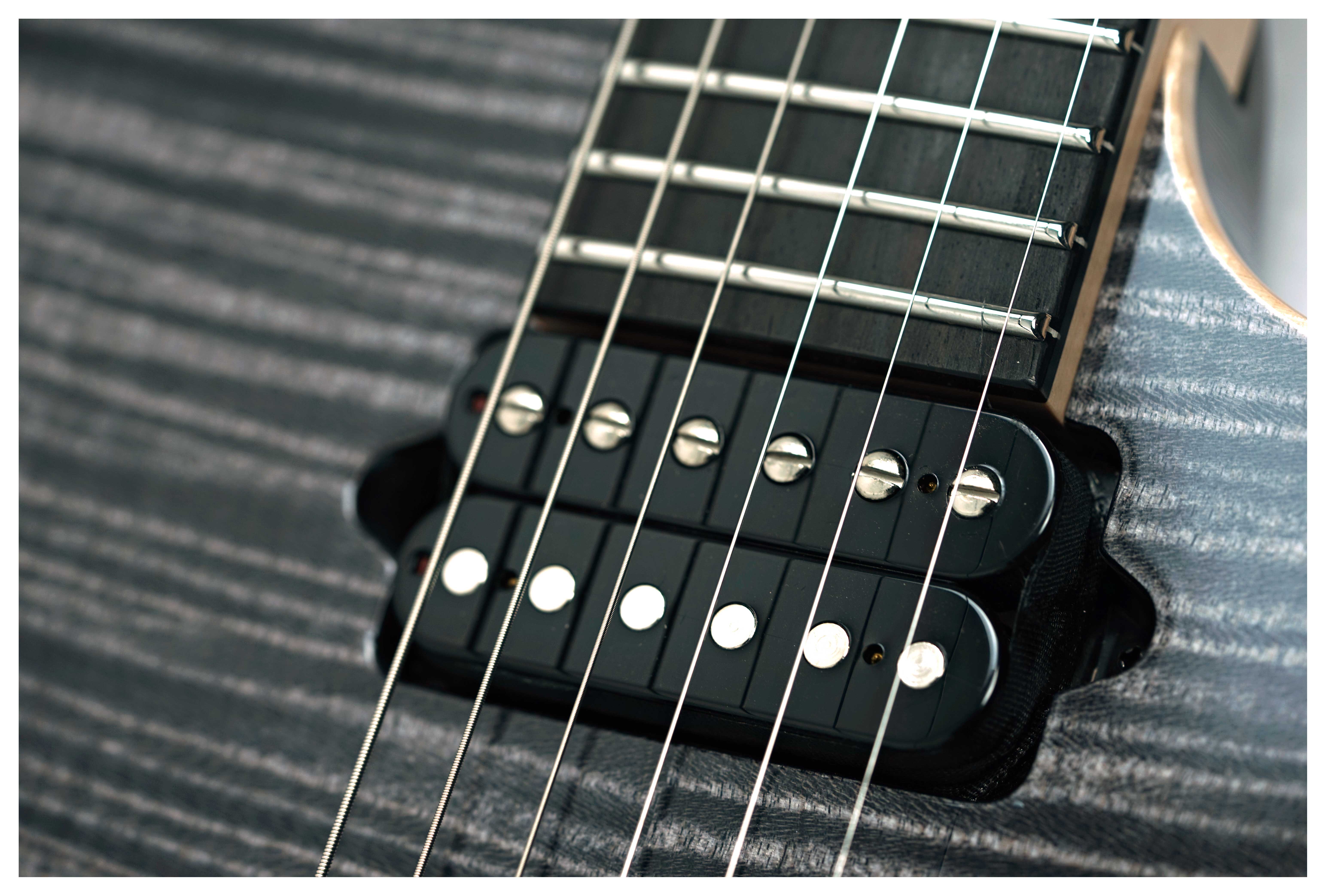 GUITARGUITAR Suhr Modern HH Flame Maple Trans Charcoal Ebony Fingerboard #87869