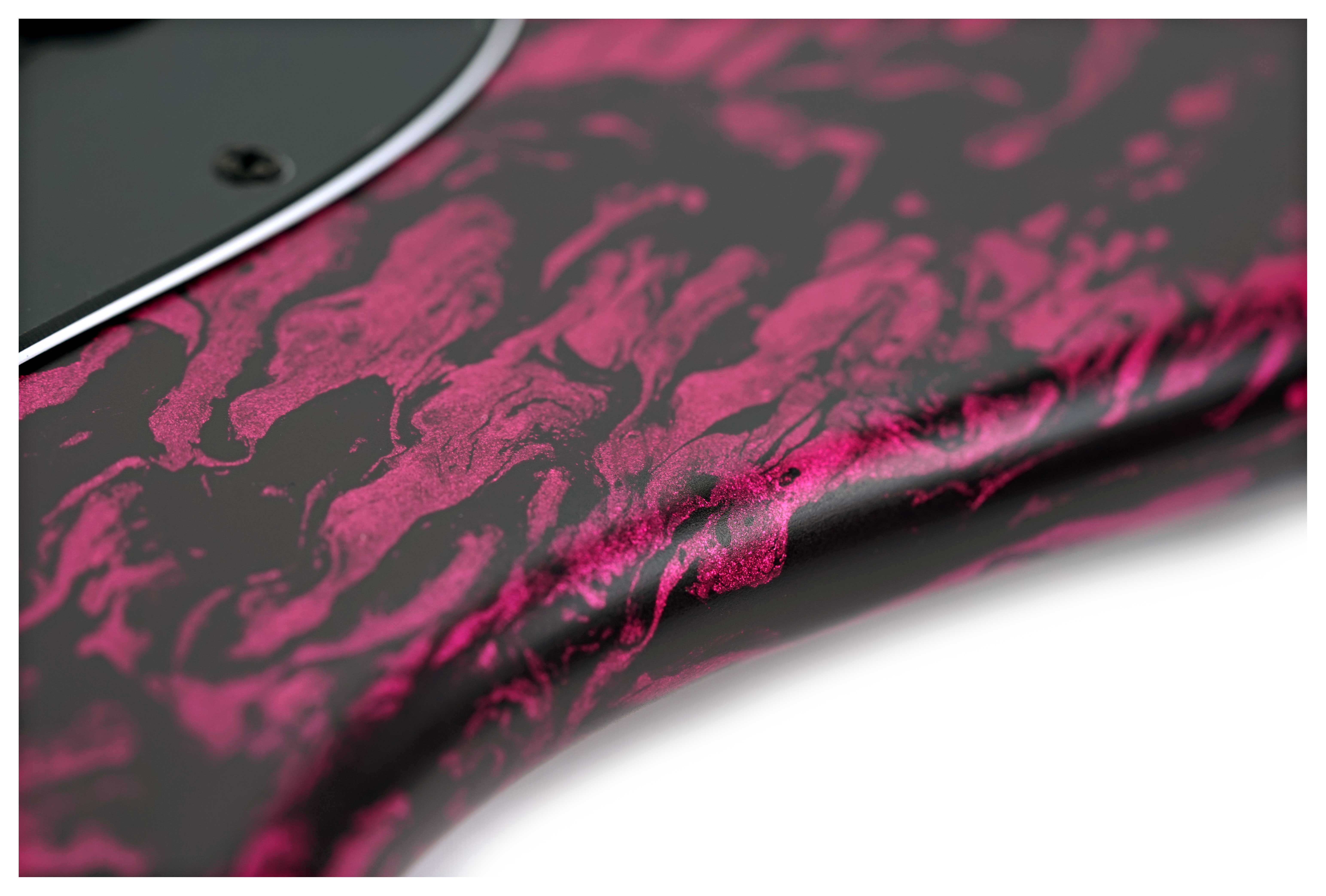 GUITARGUITAR Tyler USA Studio Elite HD See thru Fuchsia Tint