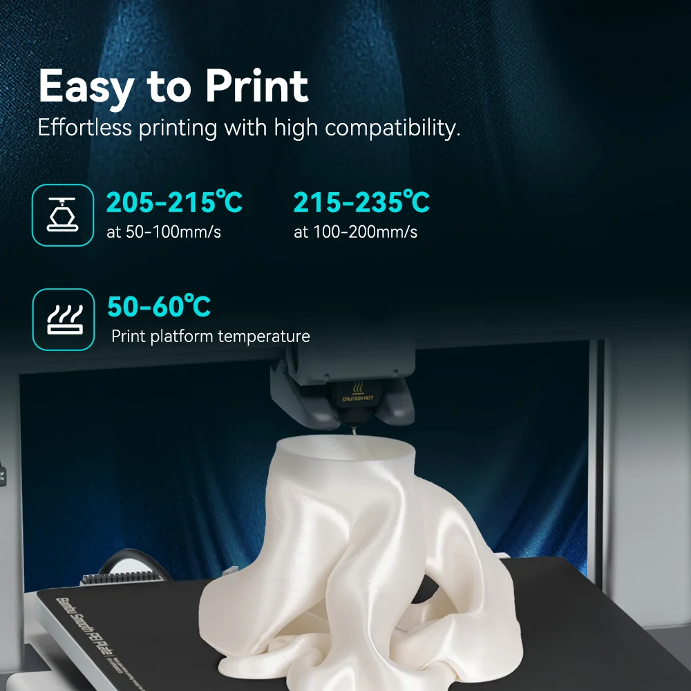 SILK Filament 3KG Large Spool 3D Printer Filament 3KG