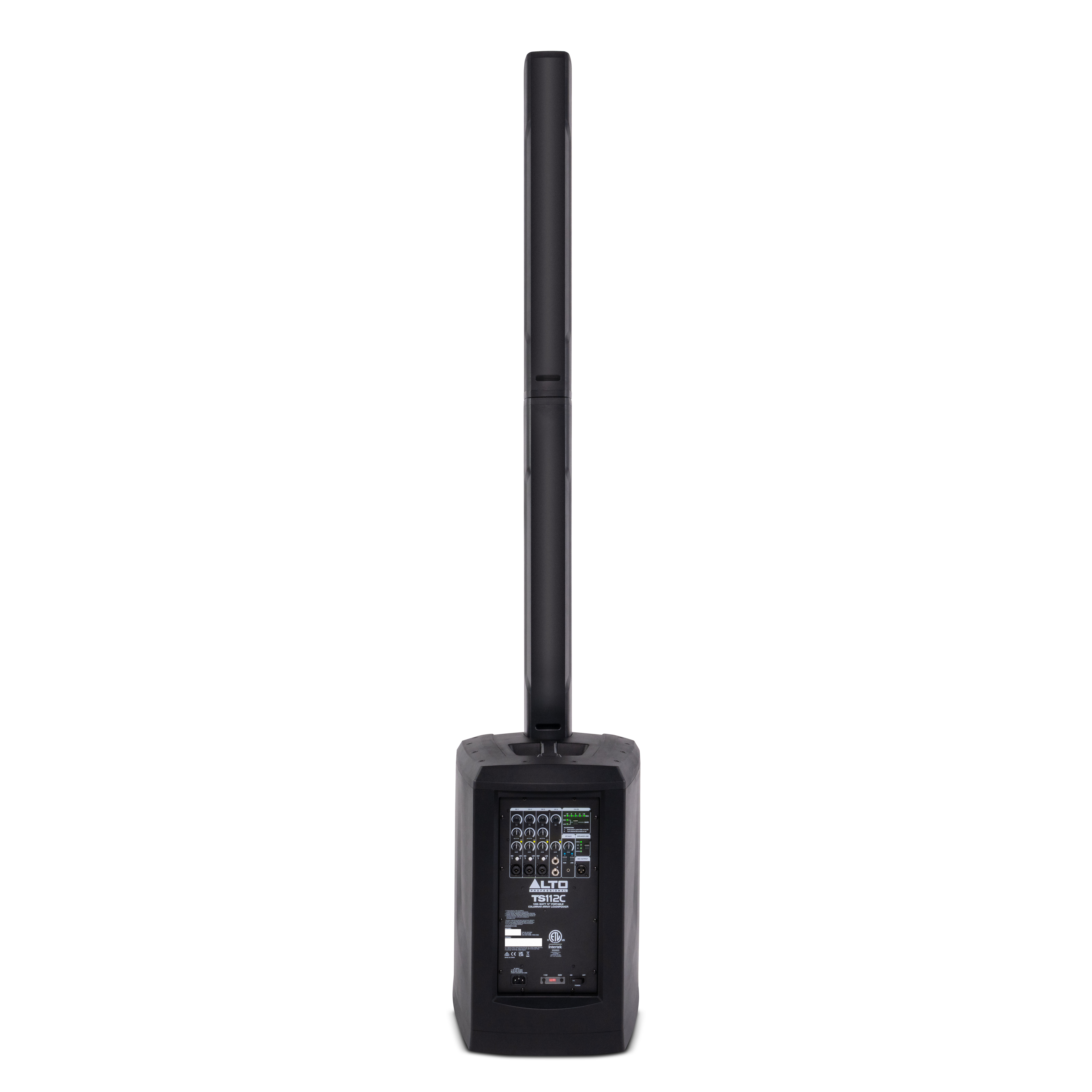 GUITARGUITAR Alto TS112C 1200-Watt Portable Powered Column Array Loudspeaker with 5CH Digital Mixer and Bluetooth