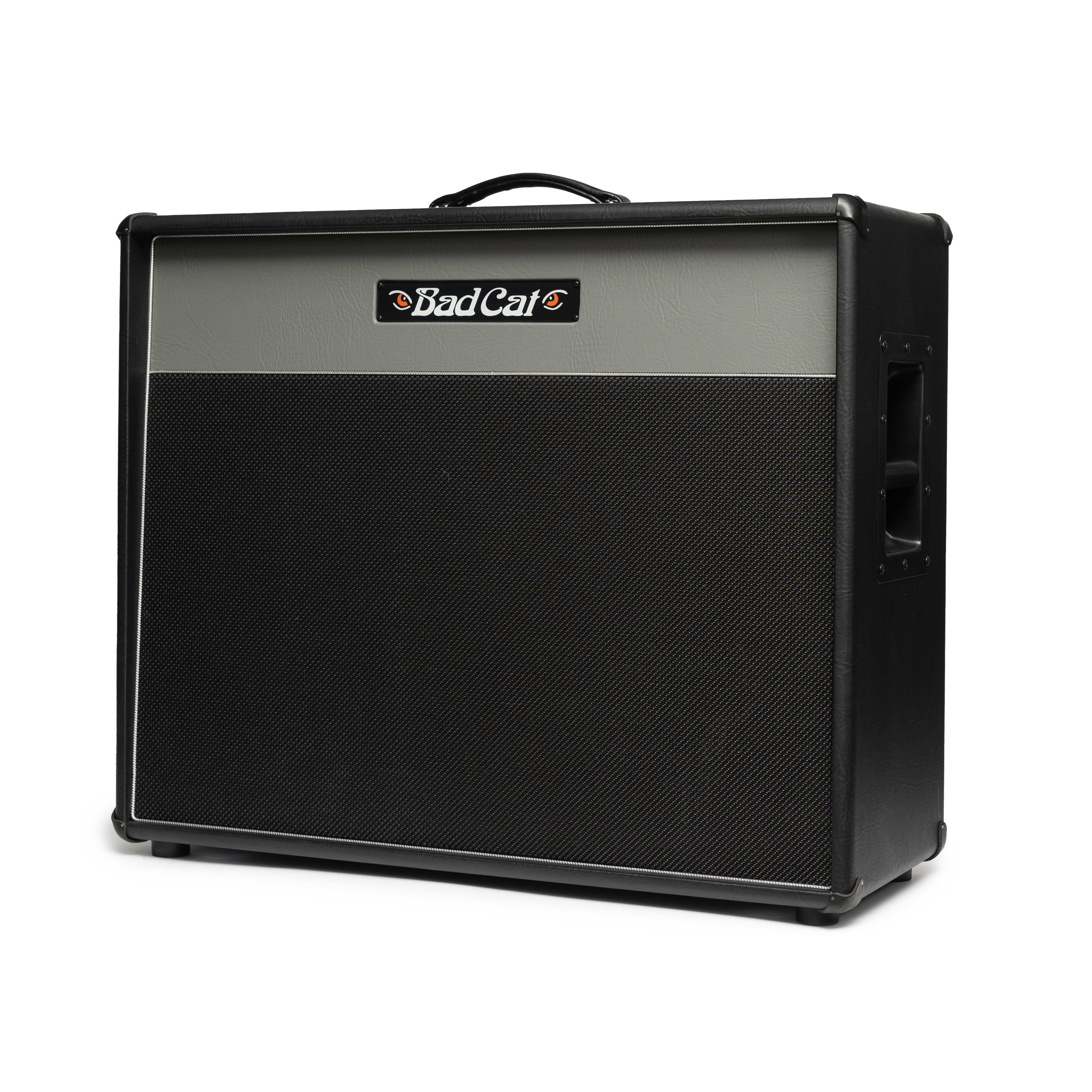 GUITARGUITAR Bad Cat Era 2x12 Extension Guitar Cabinet Open Back Grey