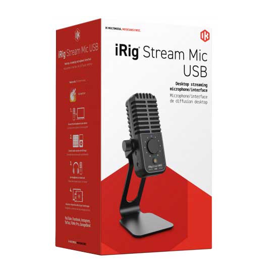 GUITARGUITAR IK Multimedia iRig Stream Mic USB