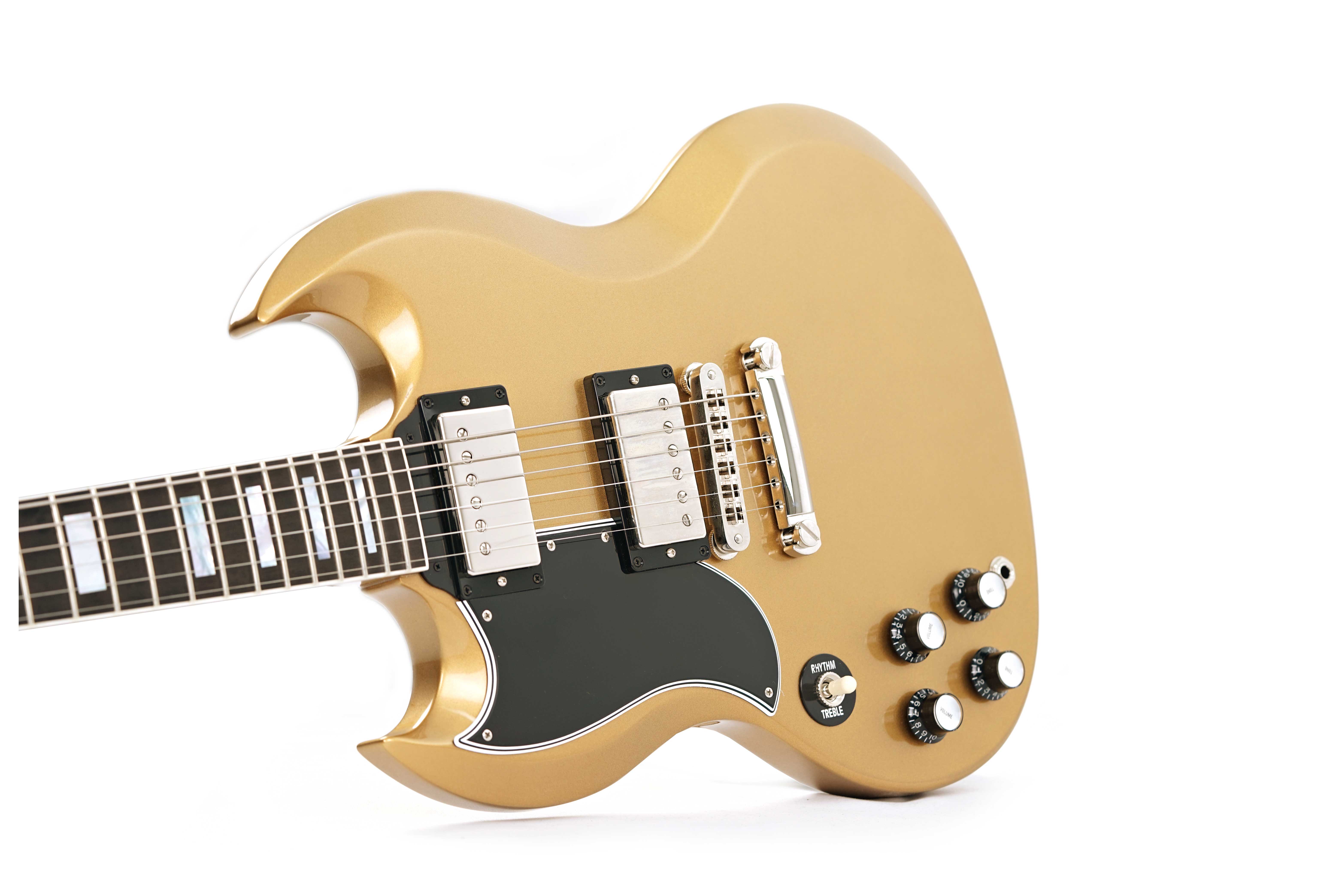 GUITARGUITAR Gibson Custom Shop SG Custom Left Hand All Gold Gloss (Nearly New) #CS301713