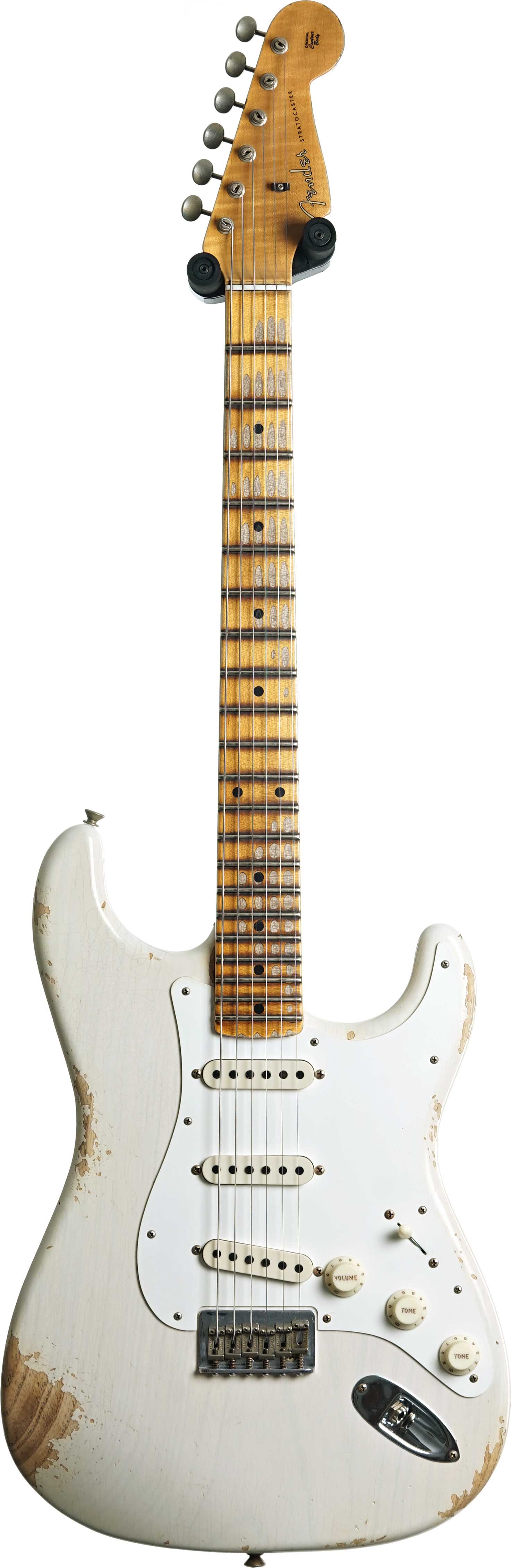 GUITARGUITAR Fender Custom Shop Limited Edition Red Hot Hardtail Stratocaster Heavy Relic Aged White Blonde #CZ579291