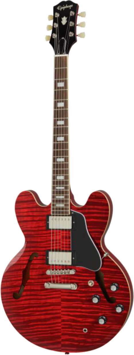 GUITARGUITAR Epiphone ES-335 Figured Sixties Cherry