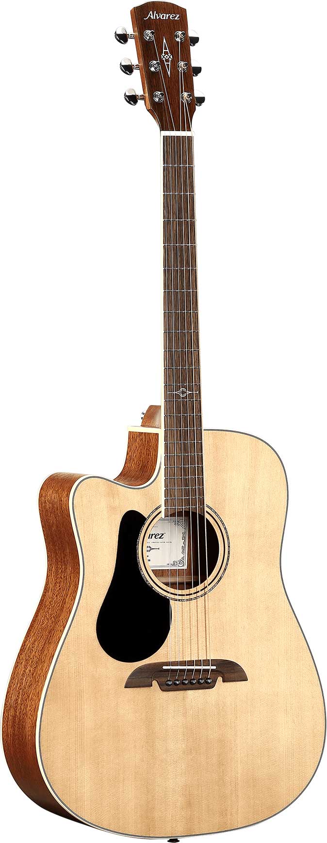 GUITARGUITAR Alvarez Artist Series AD60LCE Dreadnought Cutaway Electro Acoustic Left Handed