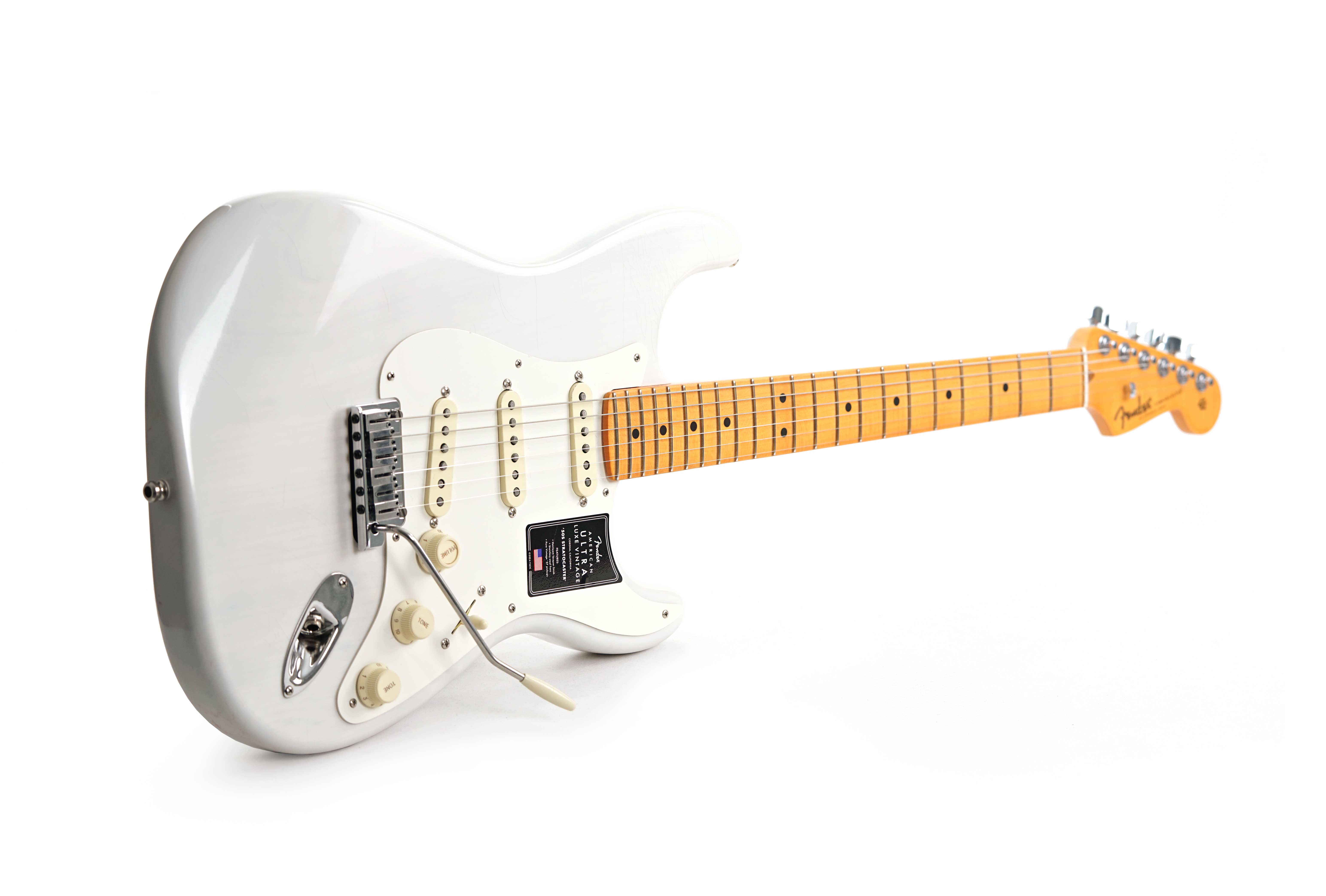GUITARGUITAR Fender Ultra Luxe Vintage 50s Stratocaster White Blonde #US25015256