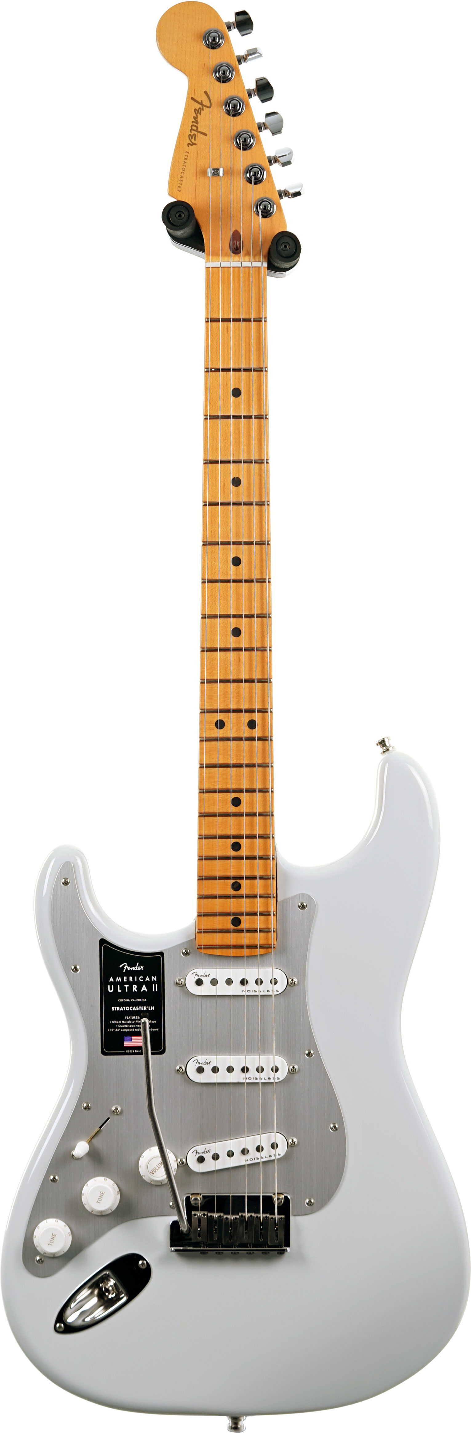 GUITARGUITAR Fender American Ultra II Stratocaster Maple Fingerboard Avalanche Left Handed #US25021574