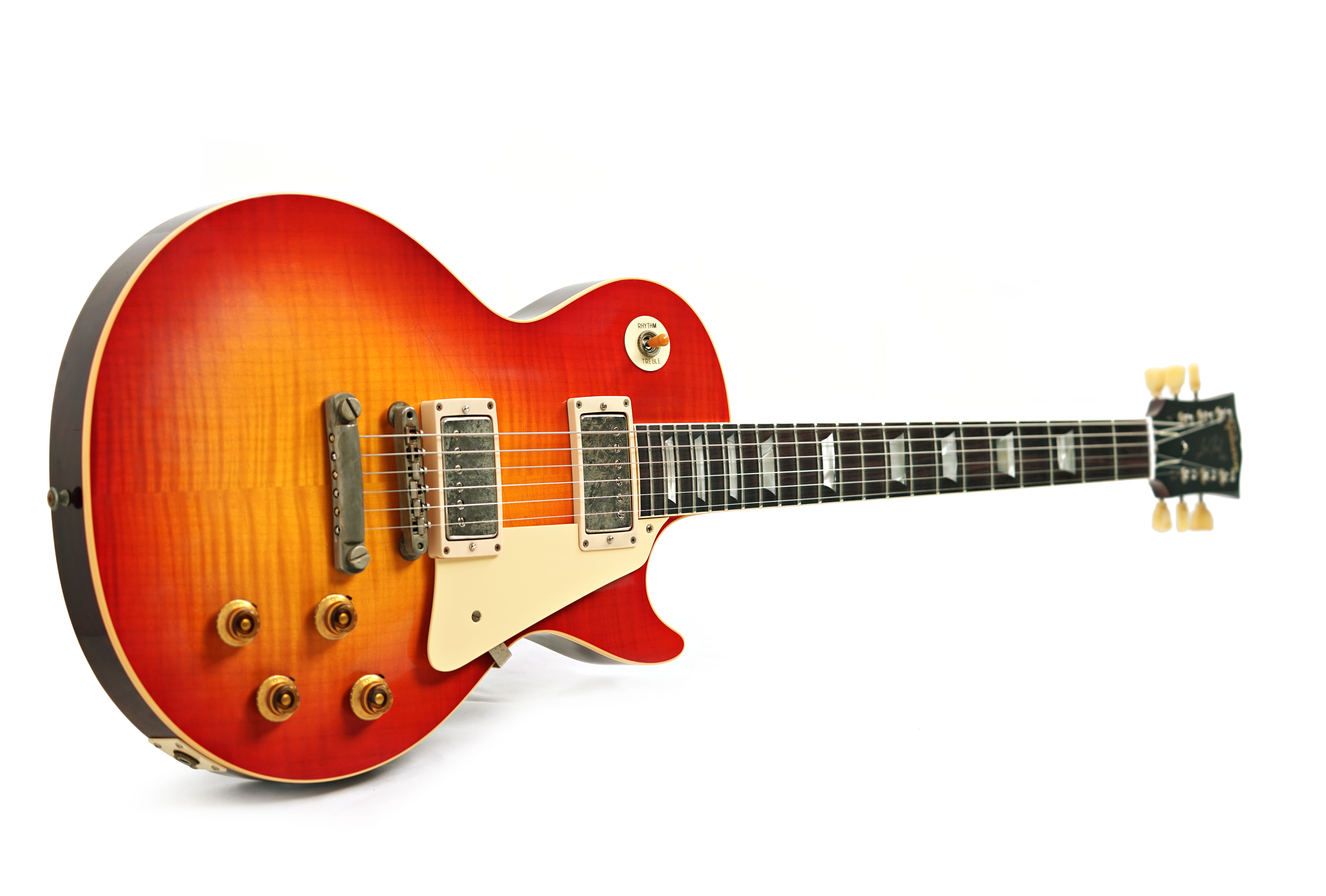 GUITARGUITAR Gibson Custom Shop Murphy Lab 1959 Les Paul Standard Reissue Ultra Light Aged Sunrise Teaburst #951871