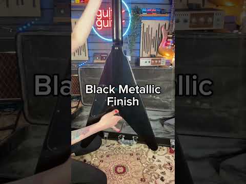 GUITARGUITAR Epiphone Dave Mustaine Flying V Custom Black Metallic