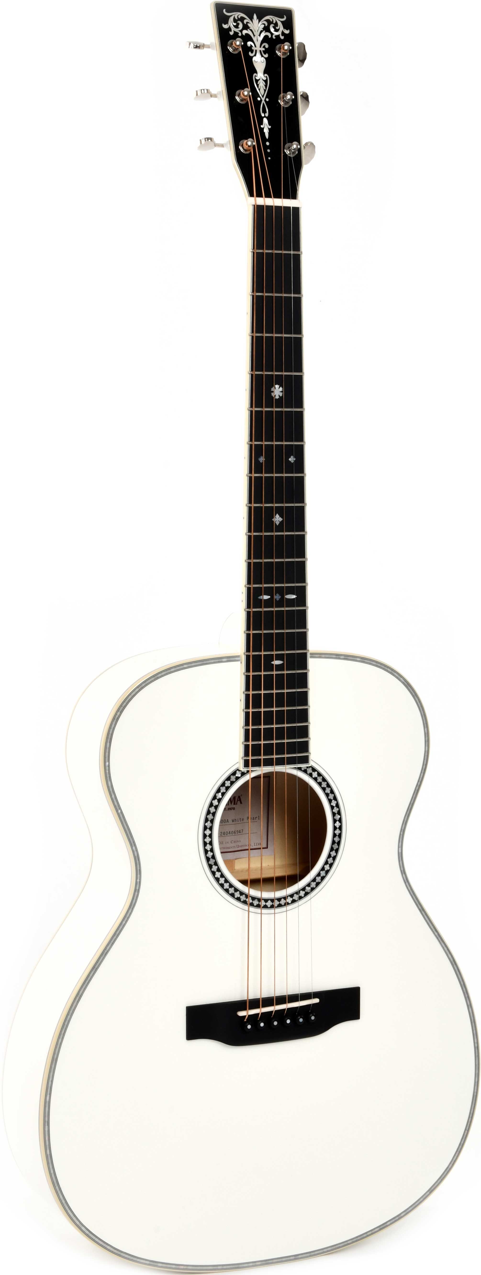 GUITARGUITAR Sigma 000A White Pearl
