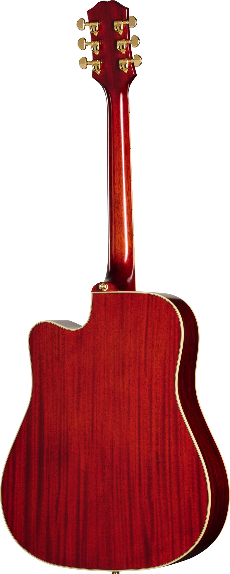 GUITARGUITAR Epiphone Inspired By Gibson Hummingbird Standard EC Cherry Sunburst