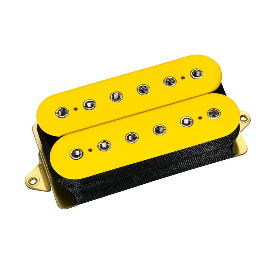 GUITARGUITAR DiMarzio PAF Pro Pickup Standard Spaced Yellow + Nickel Poles
