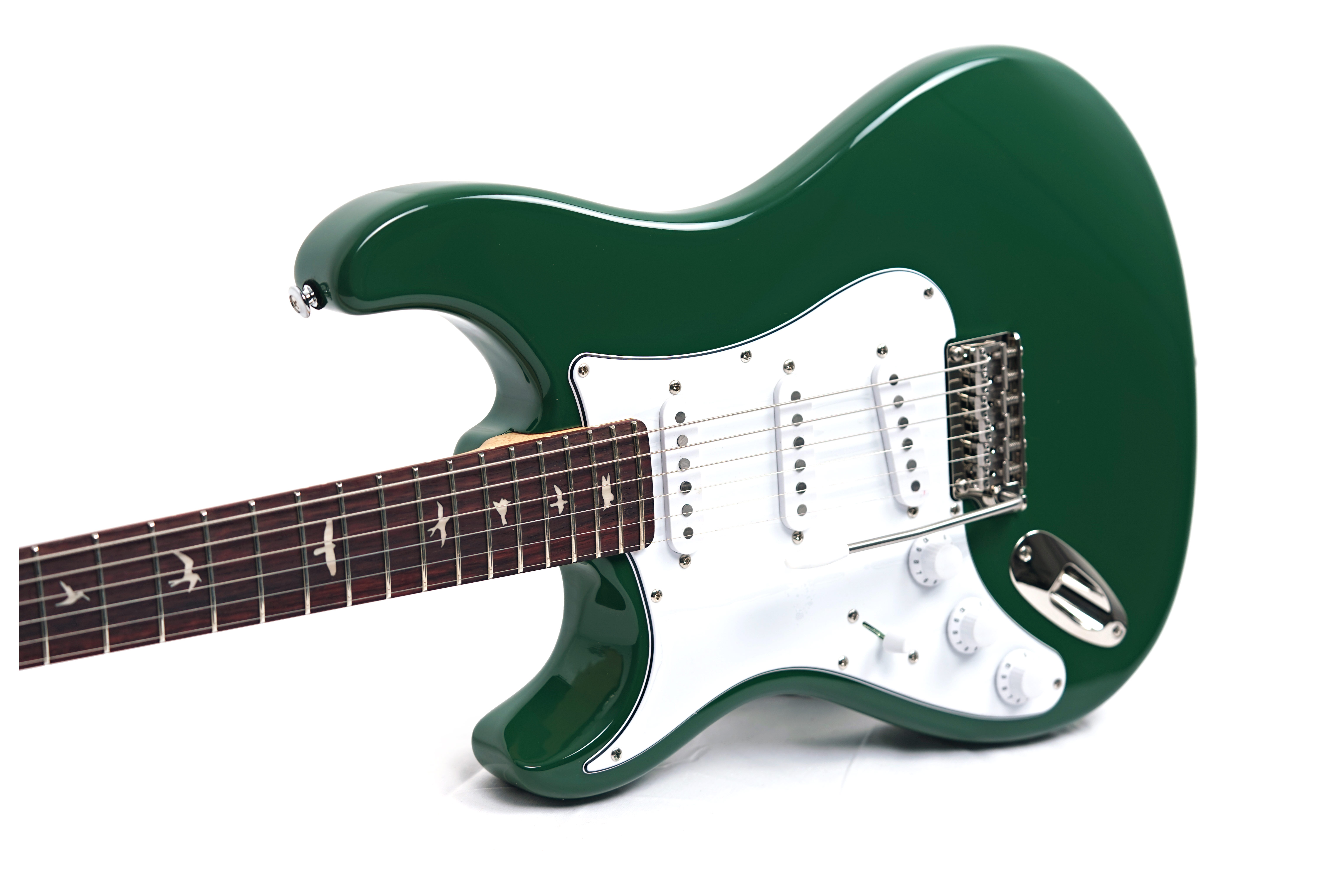 GUITARGUITAR PRS SE Silver Sky Laurel Green Rosewood Fingerboard Left Handed
