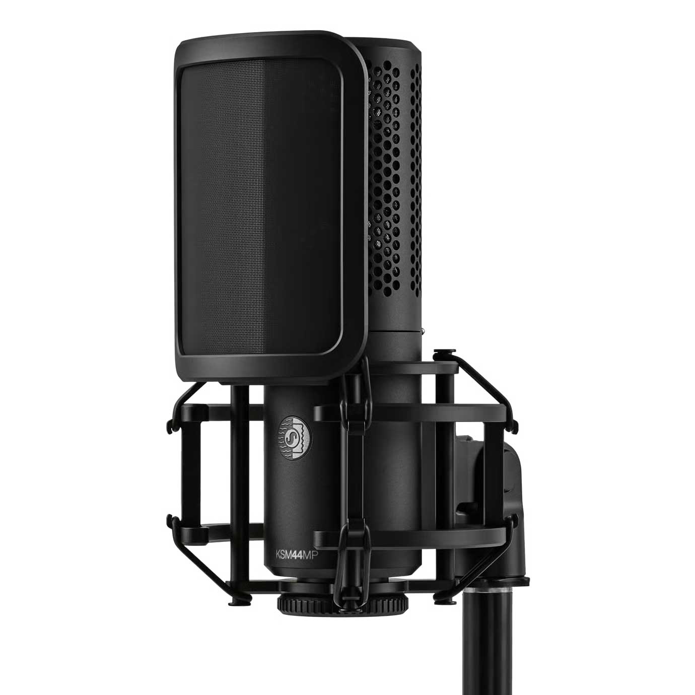 GUITARGUITAR Shure KSM44MP Includes Shock Mount, Magnetic Pop Filter, Mic Clamp and Zippered Carrying Case
