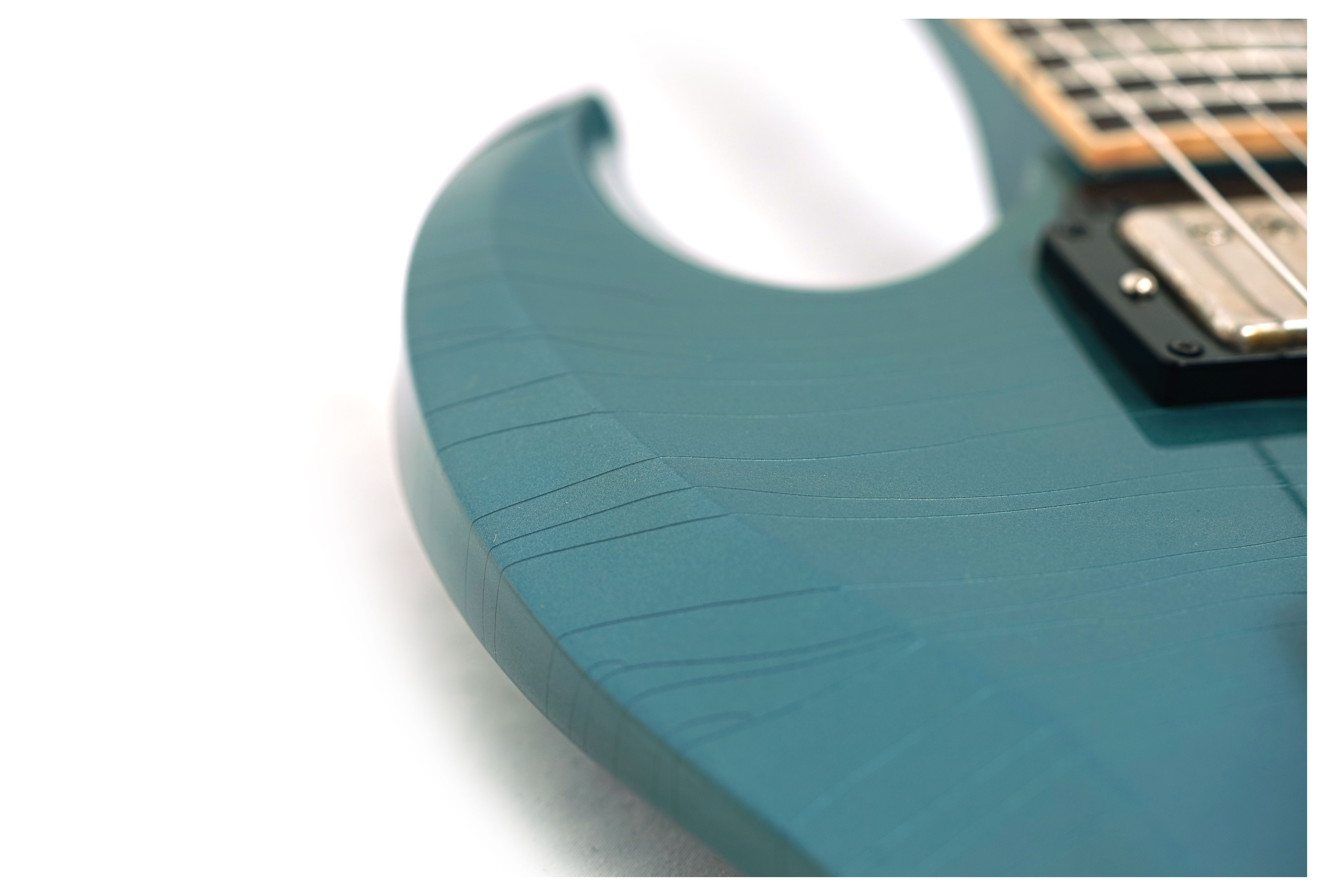 GUITARGUITAR Gibson Custom Shop Murphy Lab 1964 SG Standard Reissue with Maestro Vibrola Ultra Light Aged Pelham Blue #502824