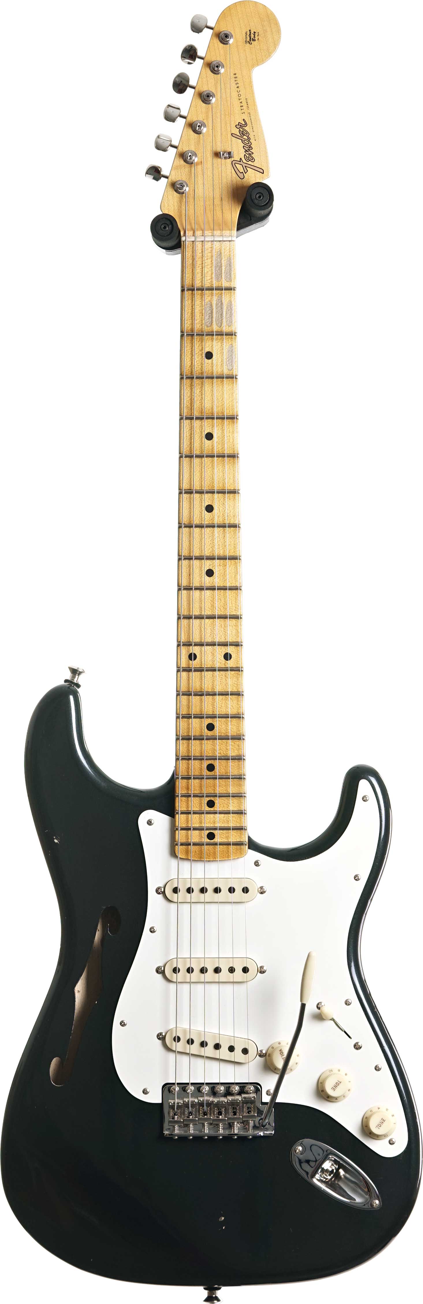 GUITARGUITAR Fender Custom Shop Postmodern Stratocaster Journeyman with Closet Classic Hardware Aged Metallic Charcoal Black #XN16577