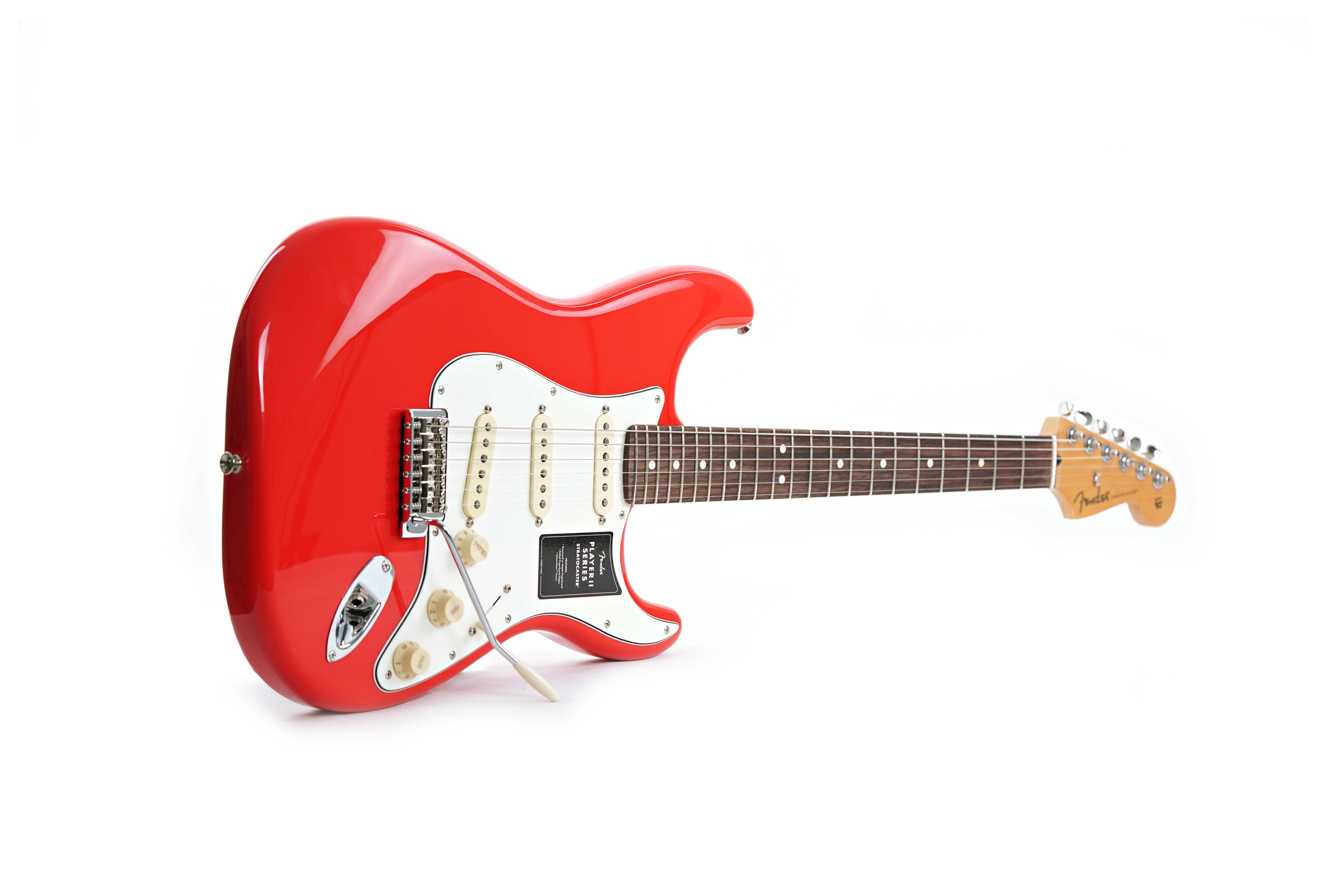 GUITARGUITAR Fender Player II Stratocaster Coral Red Rosewood Fingerboard