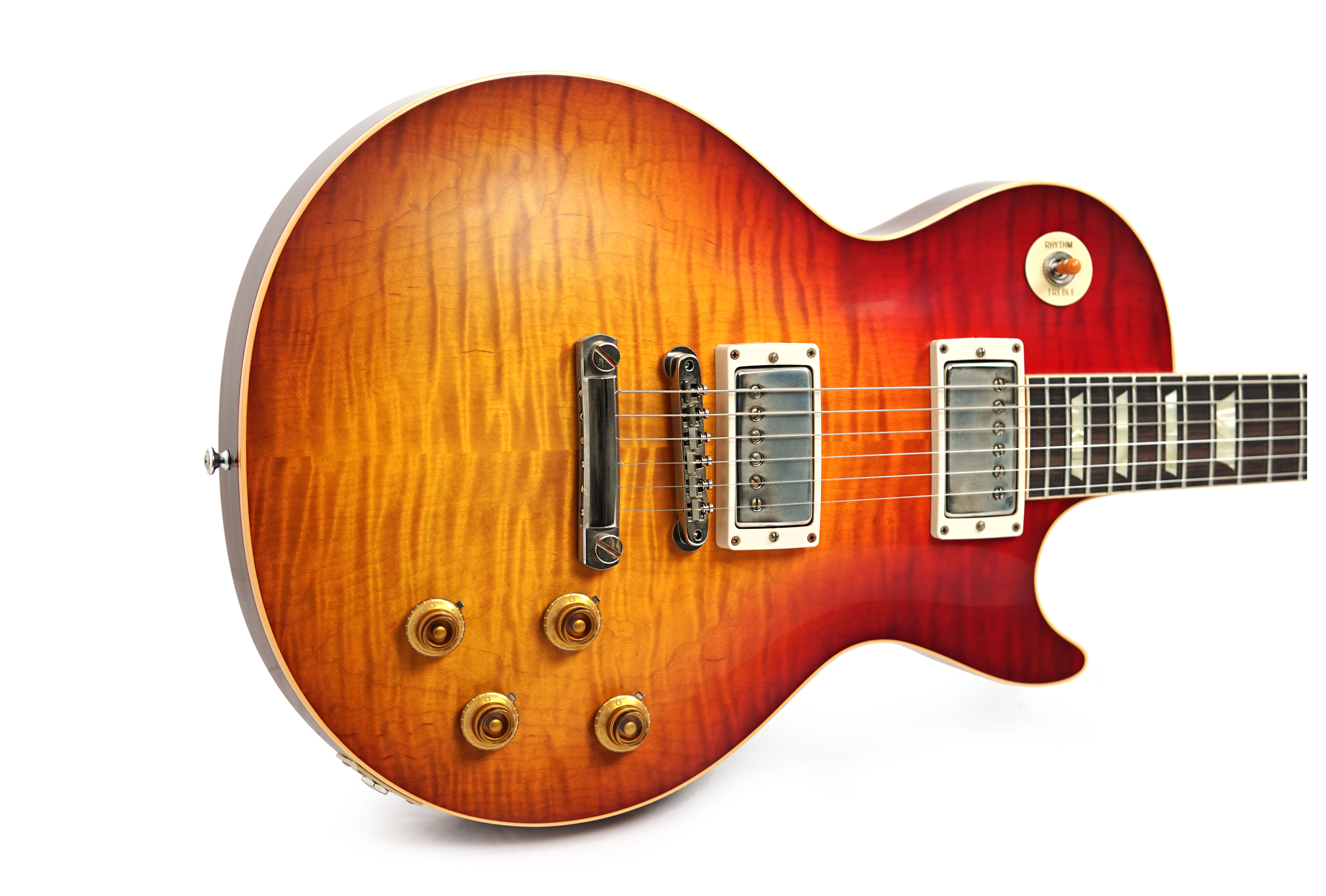 GUITARGUITAR Gibson Custom Shop Dealer Select 1959 Les Paul Standard VOS Dark Cherry Tea Burst Fade #953087