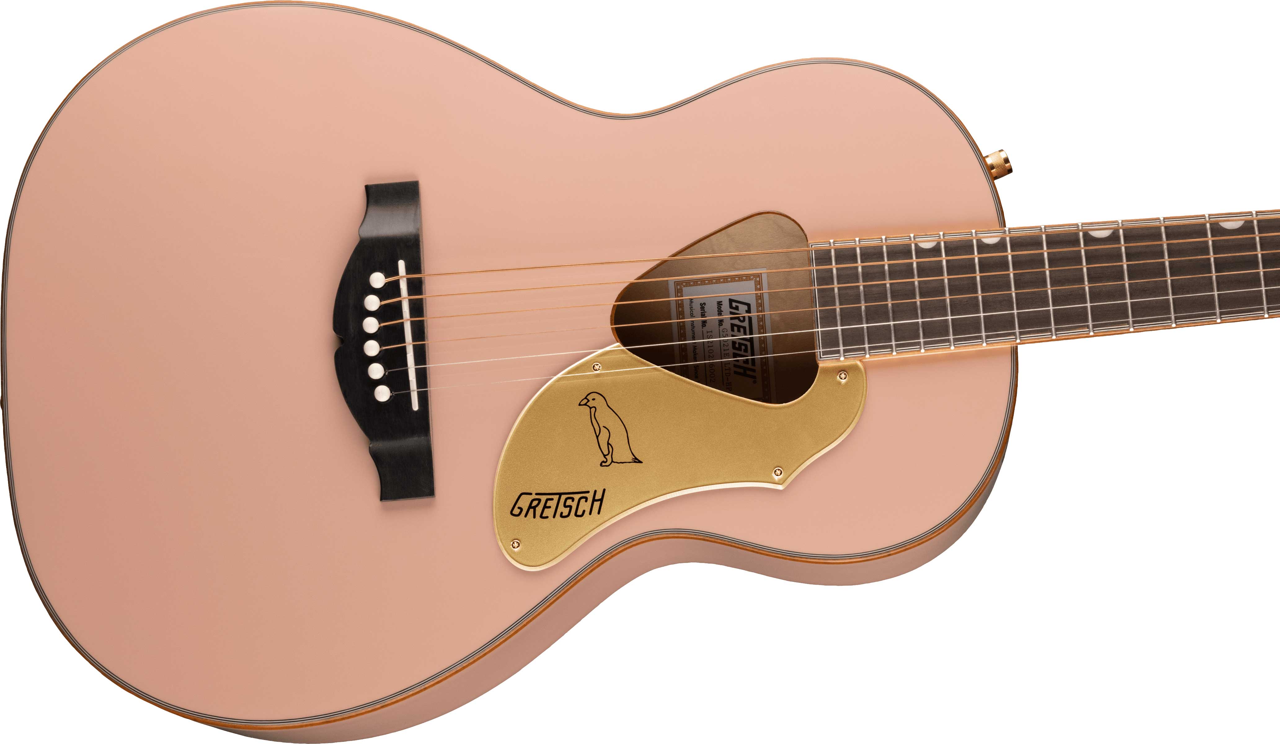 GUITARGUITAR Gretsch G5021E Rancher Penguin Parlor Shell Pink