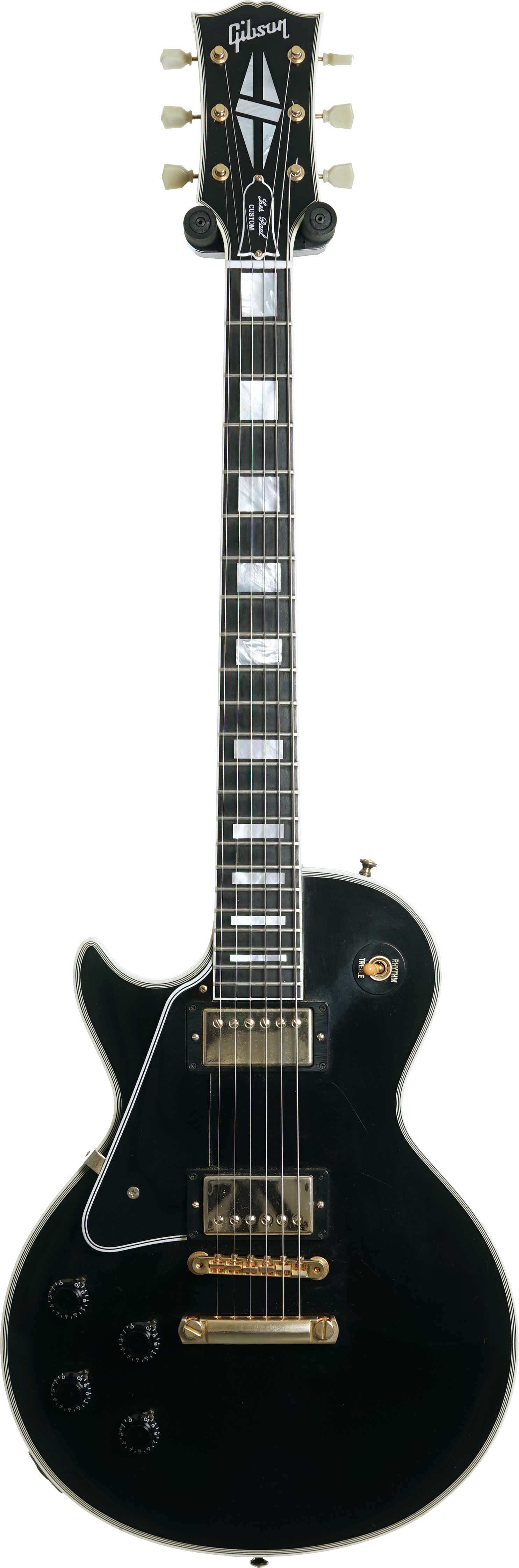 GUITARGUITAR Gibson Custom Shop 1957 Les Paul Custom 2 Pickup VOS Ebony Left Handed (Pre-Owned) #71638
