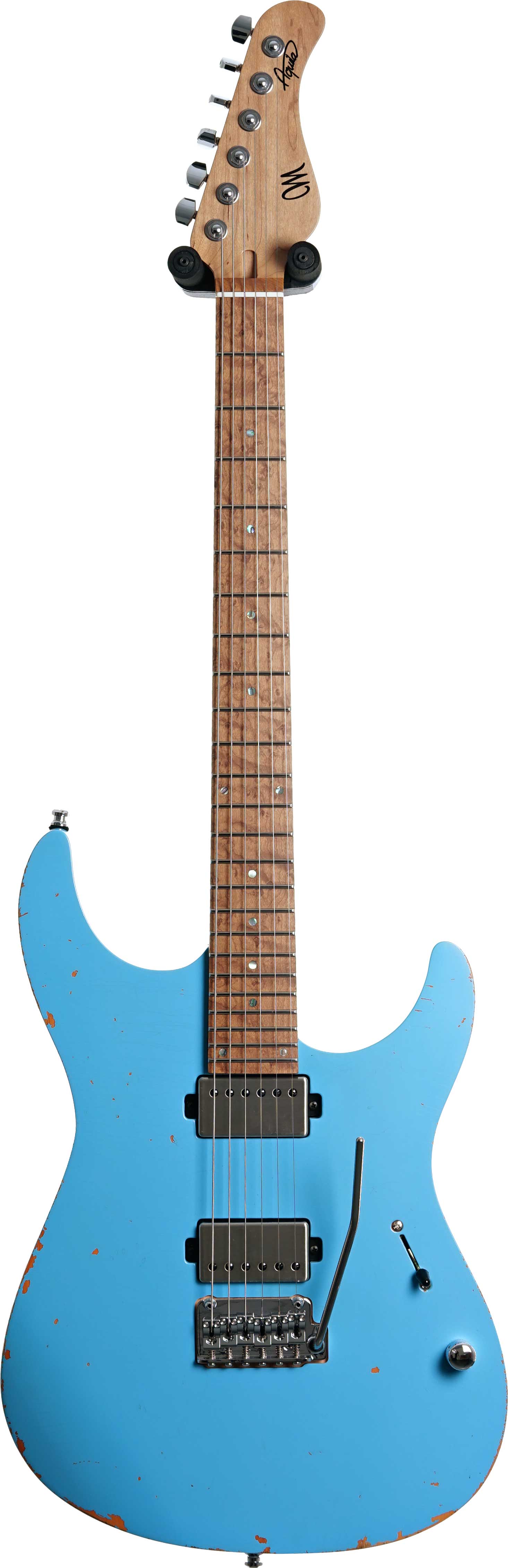 GUITARGUITAR Mayones Aquila Aged V24 6 Monolith Daphne Blue #AQ2405427