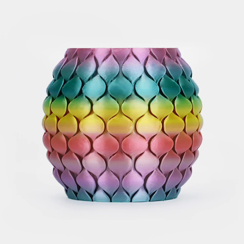 [MOQ: 3KG] PLA, SILK, PETG Rainbow Filament 3D Printer Filament 1KG
