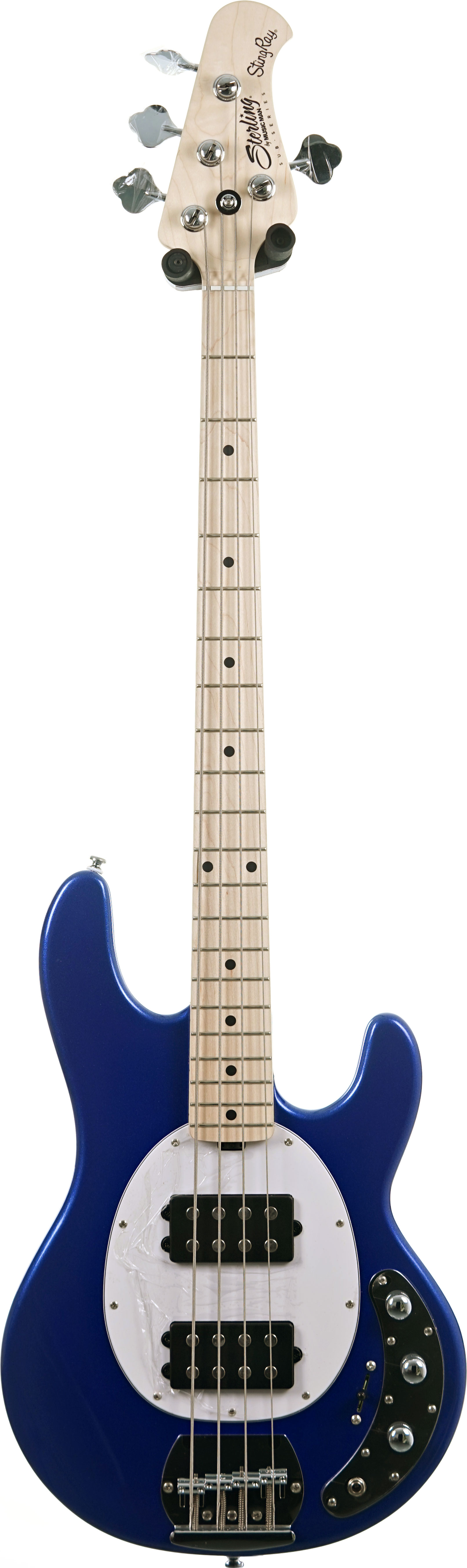 GUITARGUITAR Music Man Sterling SUB Series StingRay HH RAY4HH Cobra Blue