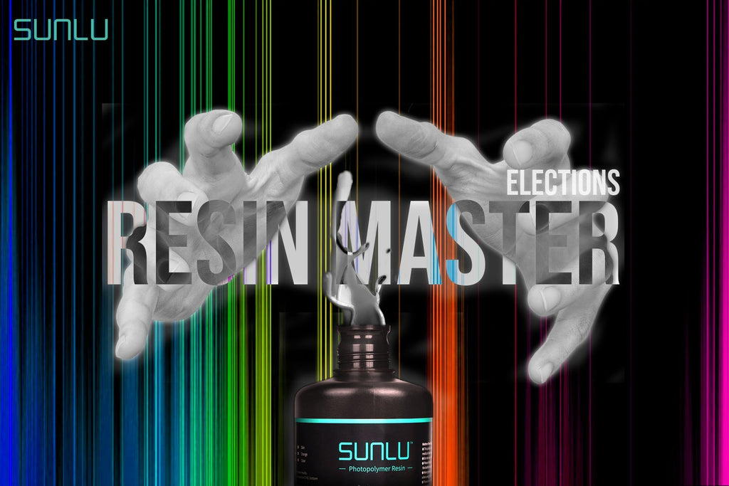 Resin-Master Election: Are you the most talent one about using SUNLU Resin?
