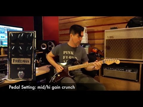 GUITARGUITAR Friedman BE OD Brown Eye Overdrive Pedal