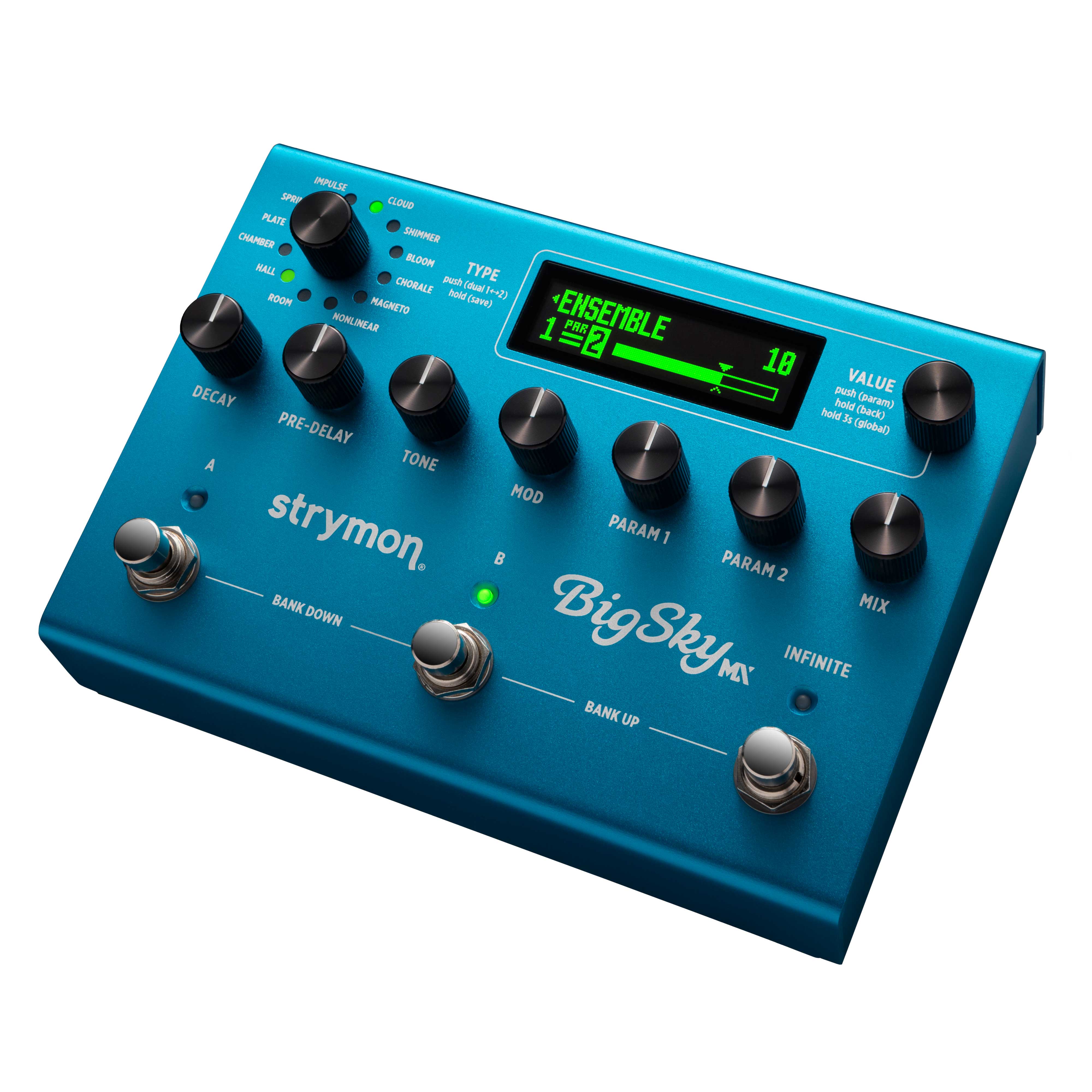 GUITARGUITAR Strymon Big Sky MX Dual Engine IR Reverb Pedal