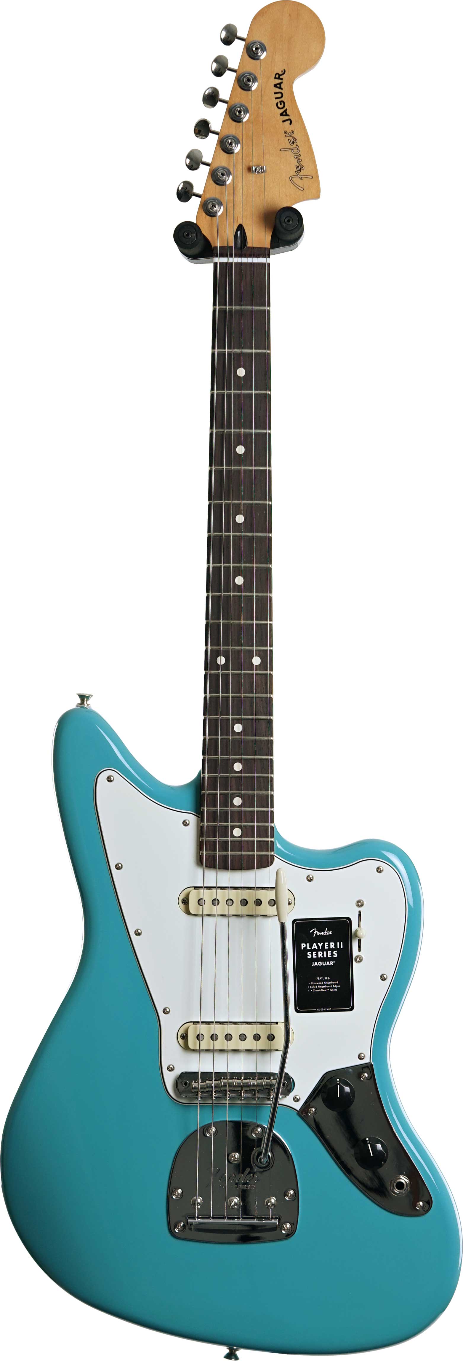GUITARGUITAR Fender Player II Jaguar Rosewood Fingerboard Aquatone Blue