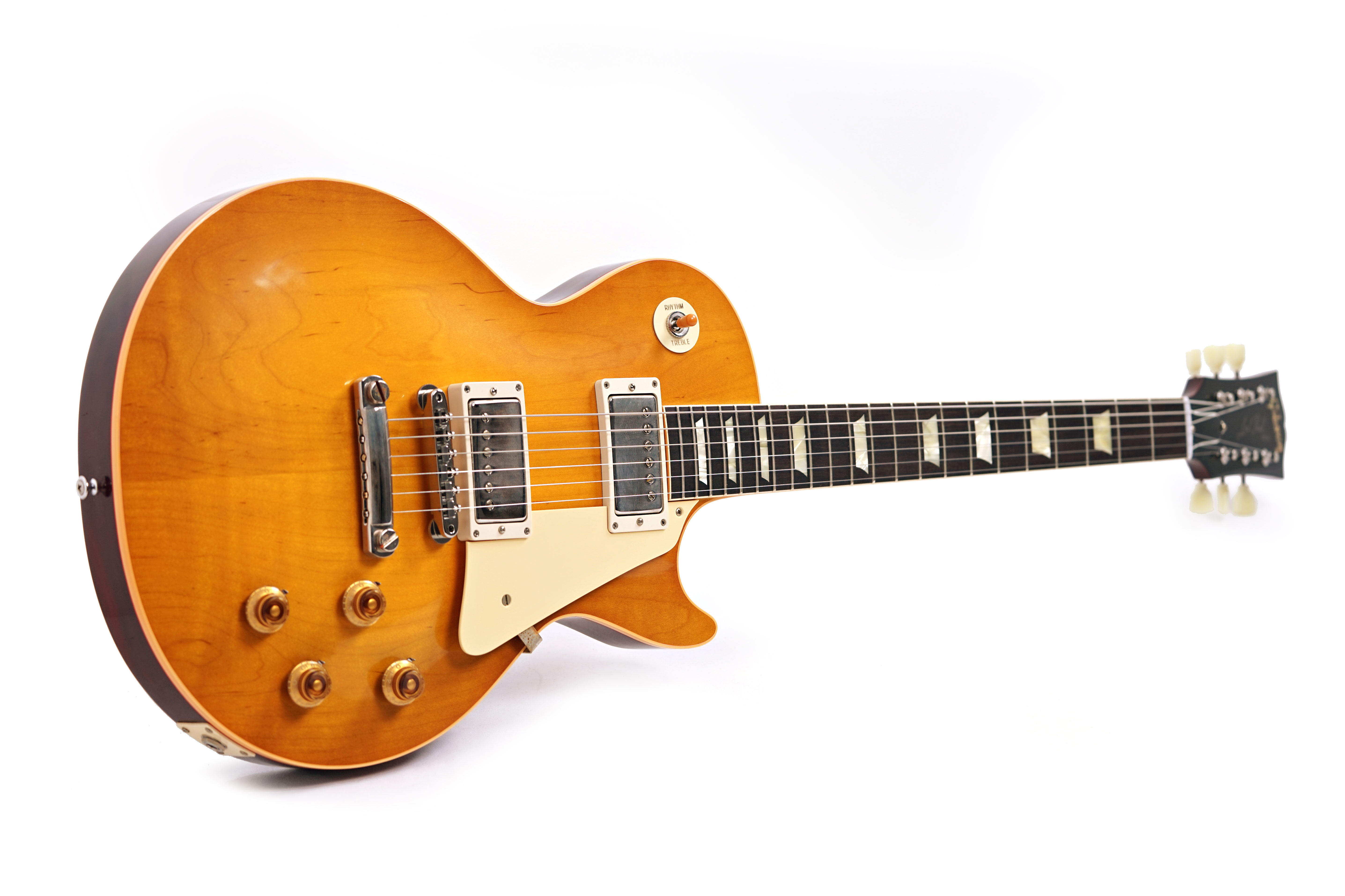 GUITARGUITAR Gibson Custom Shop 1958 Les Paul Standard Reissue Lemon Burst VOS #85356