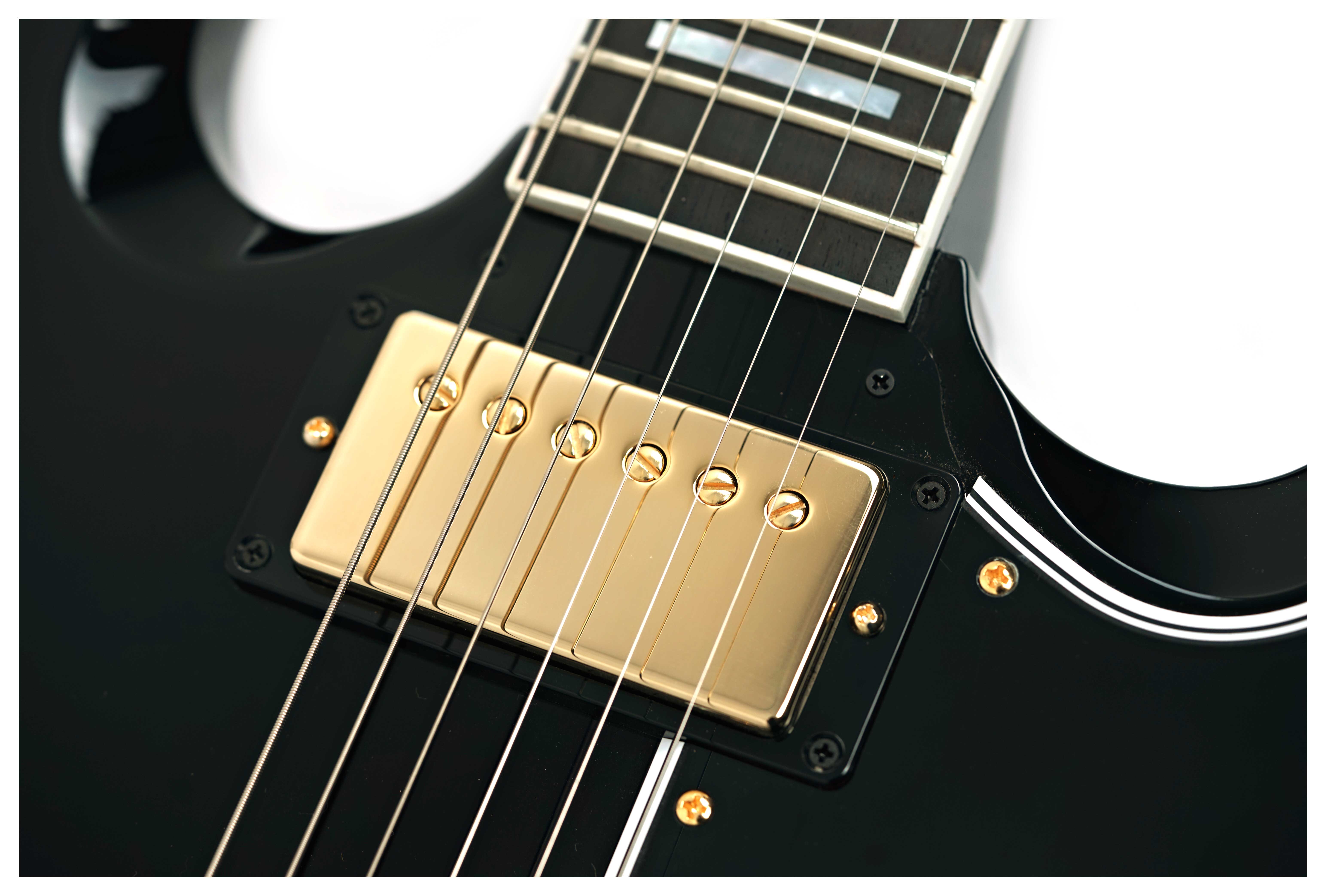 GUITARGUITAR Gibson Custom Shop SG Custom 2-Pickup with Ebony Fingerboard Gloss #CS502564