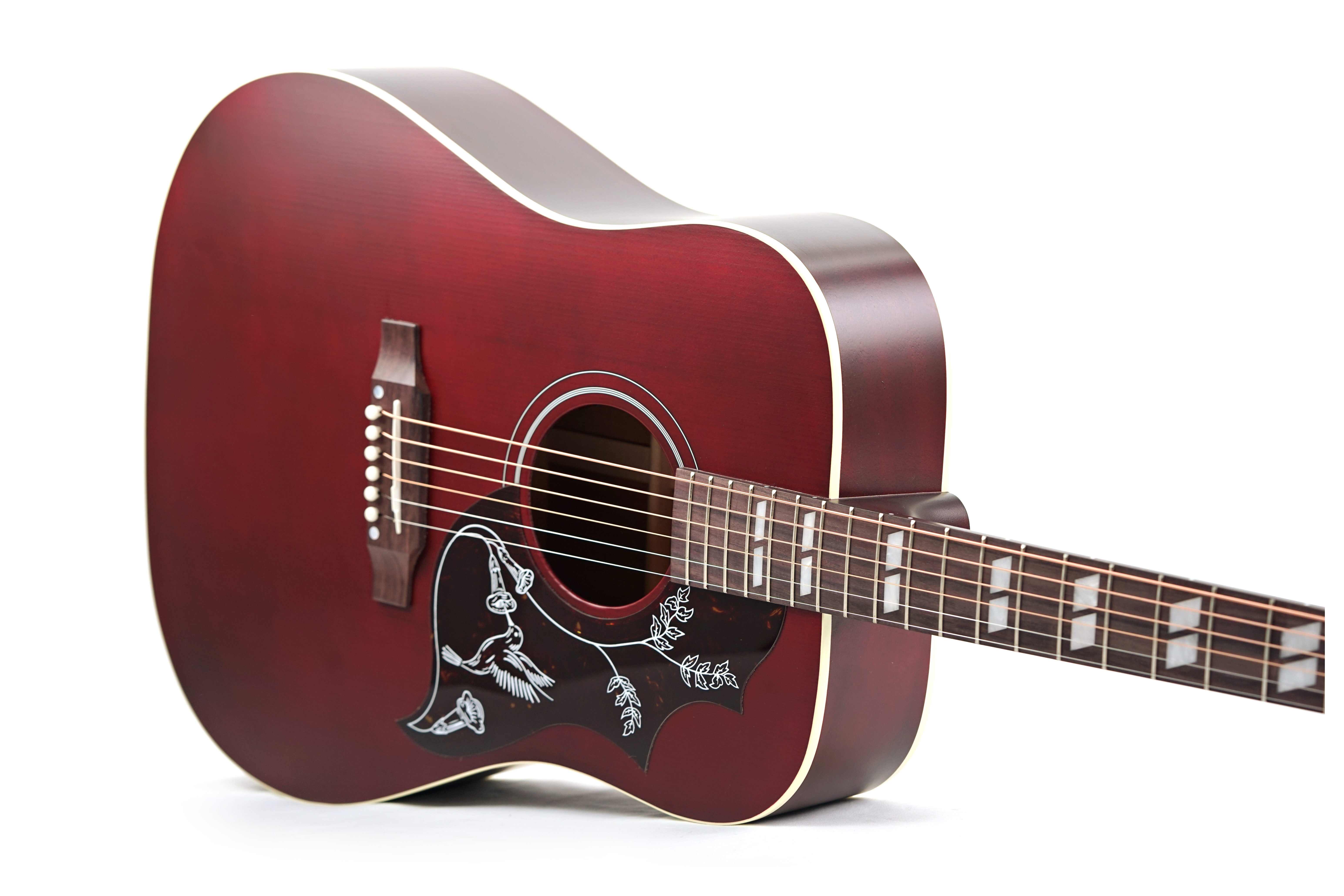 GUITARGUITAR Gibson Hummingbird Special Satin Wine Red