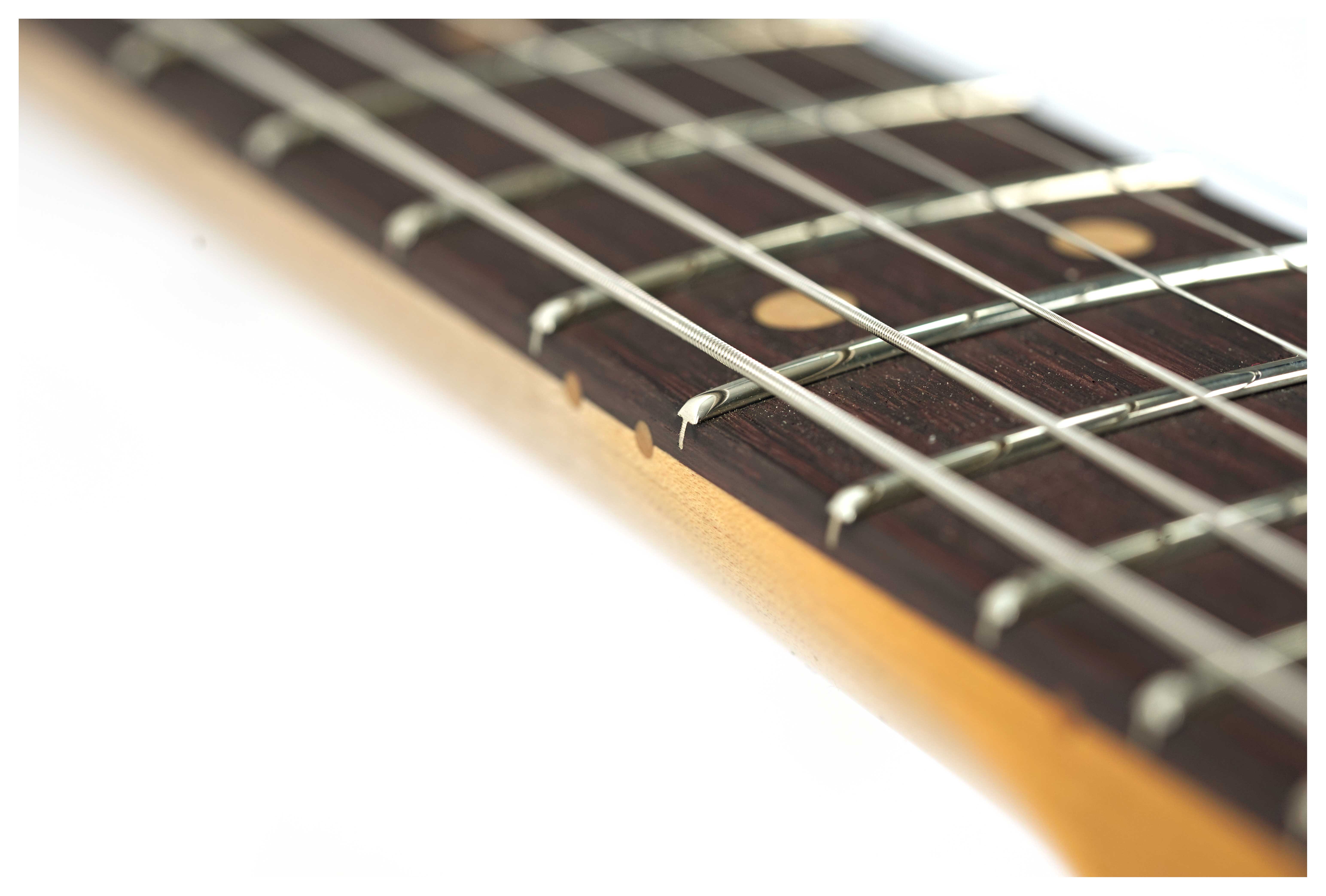 GUITARGUITAR Fender Custom Shop Limited Edition 1964 L-Series Stratocaster Heavy Relic Olympic White