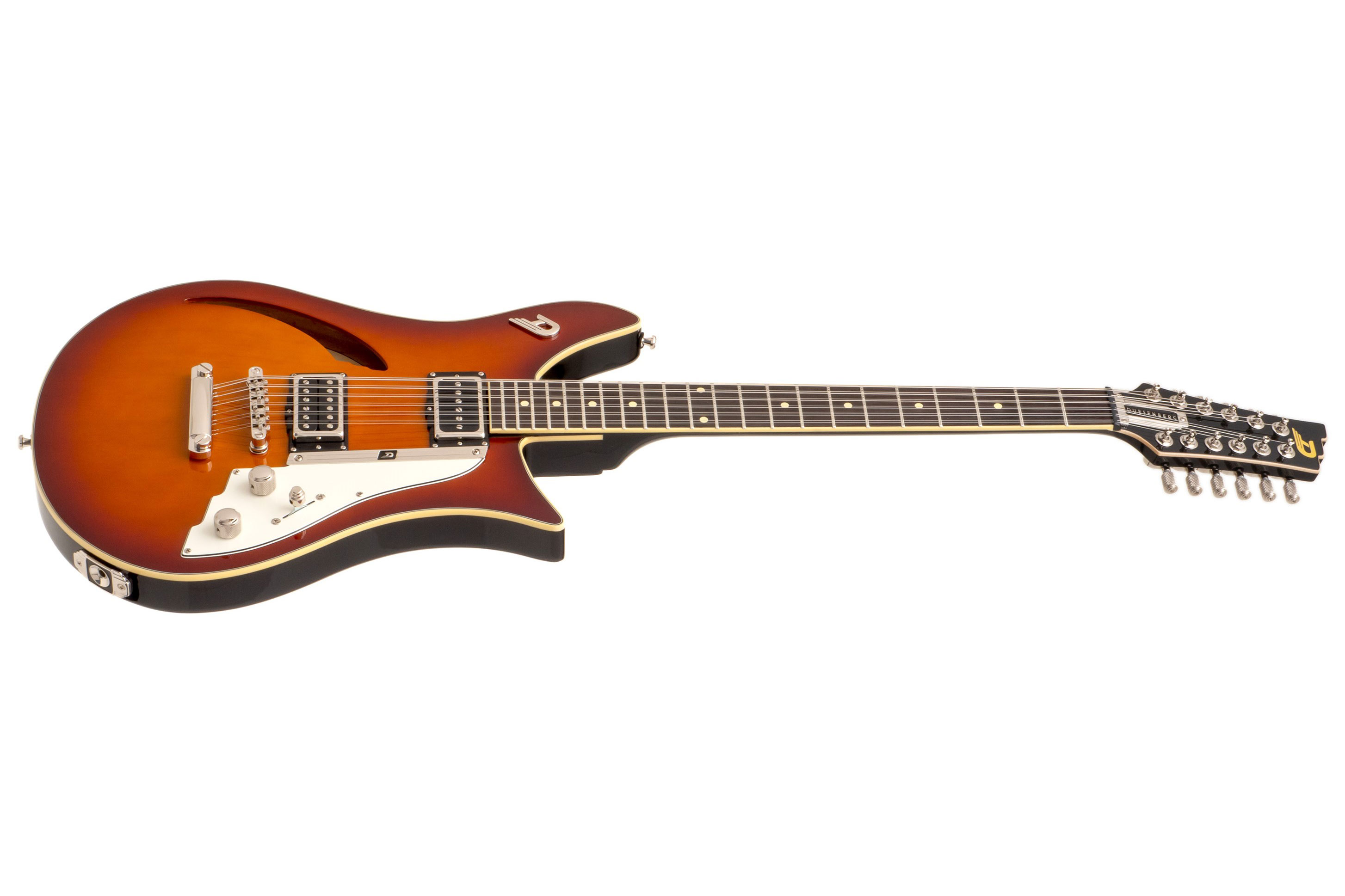 GUITARGUITAR Duesenberg Double Cat Vintage Burst 12 String