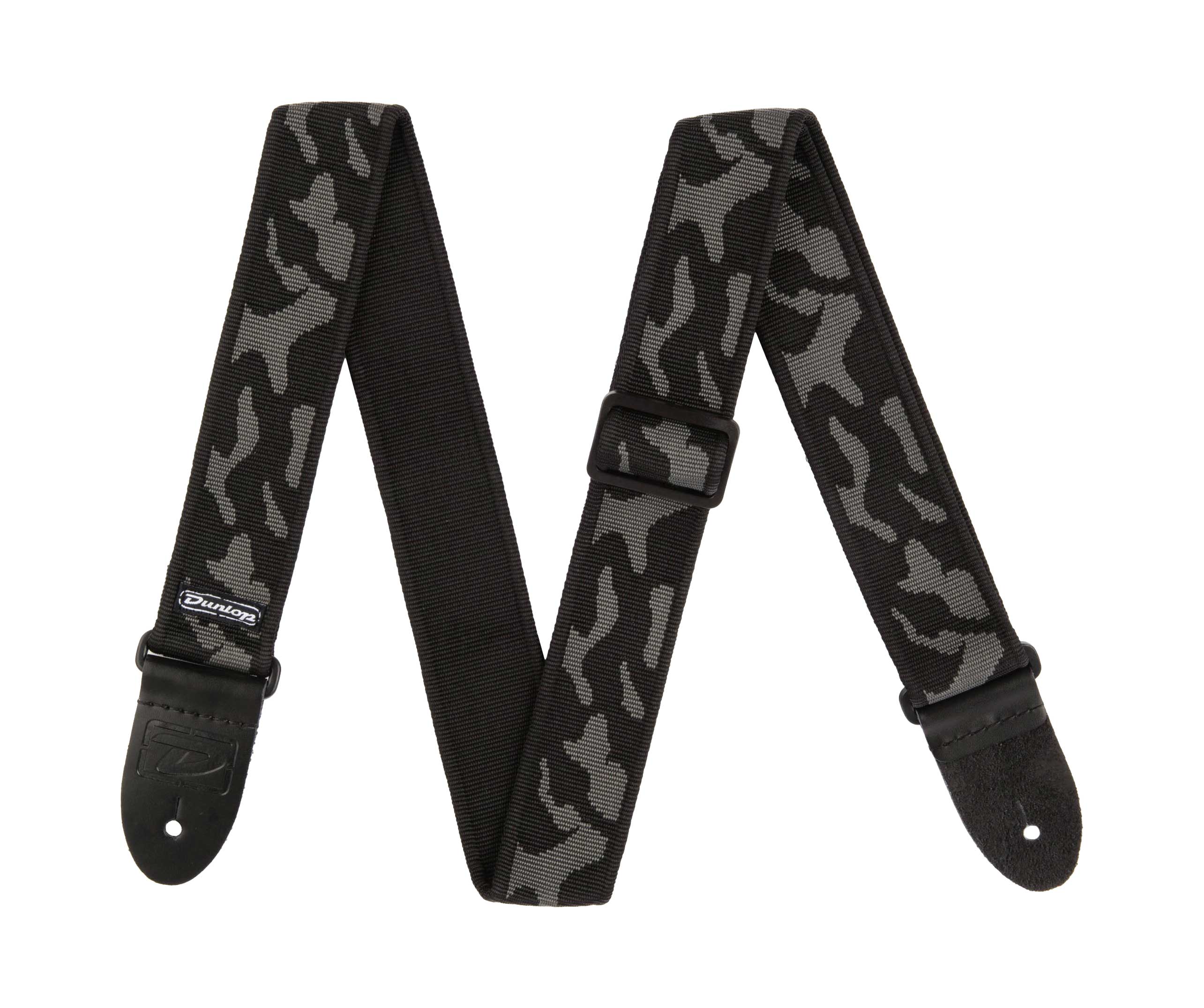 GUITARGUITAR Dunlop D38-10GY Strap Camo Grey