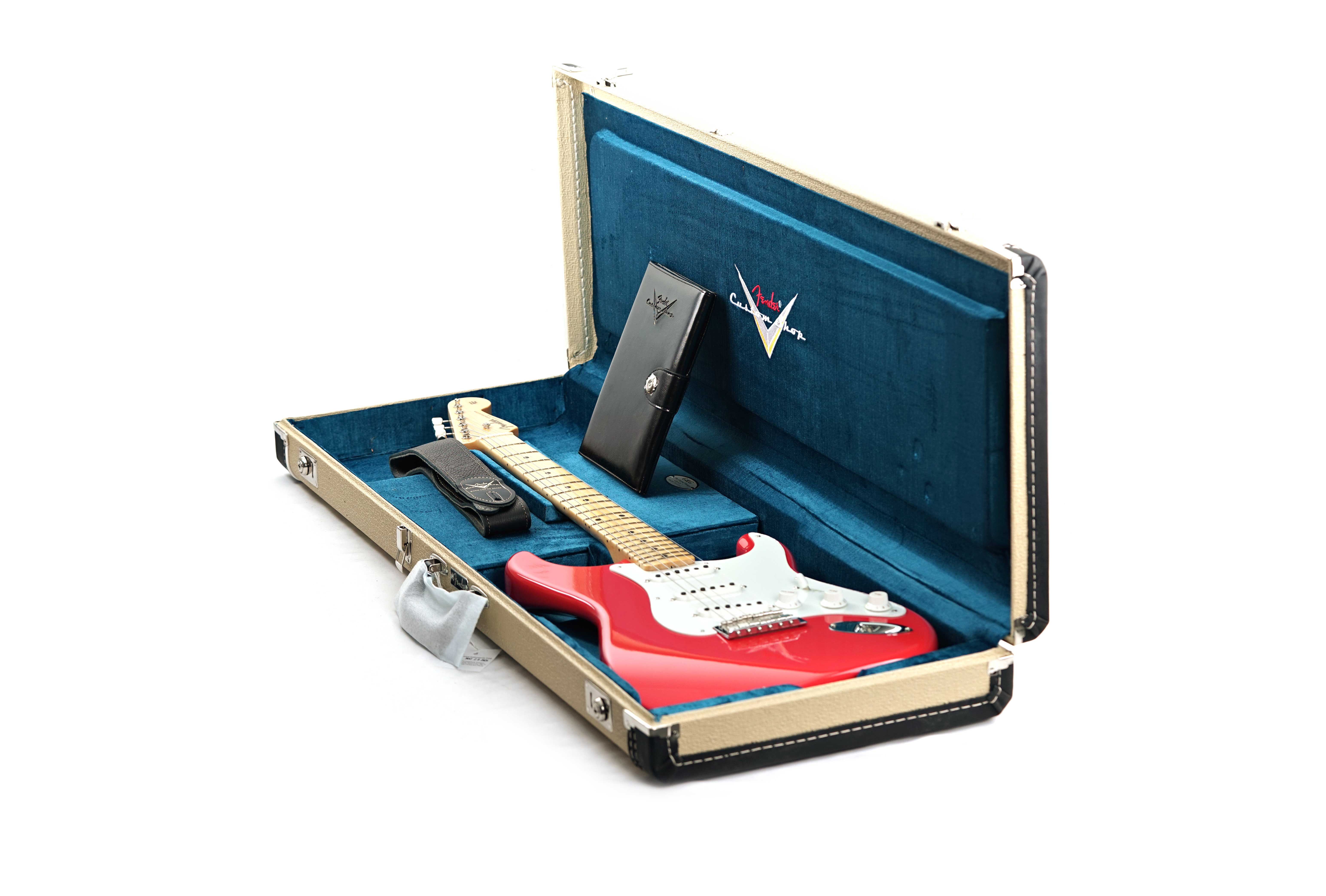 GUITARGUITAR Fender Custom Shop Early 1955 Stratocaster Time Capsule Fiesta Red #R122212