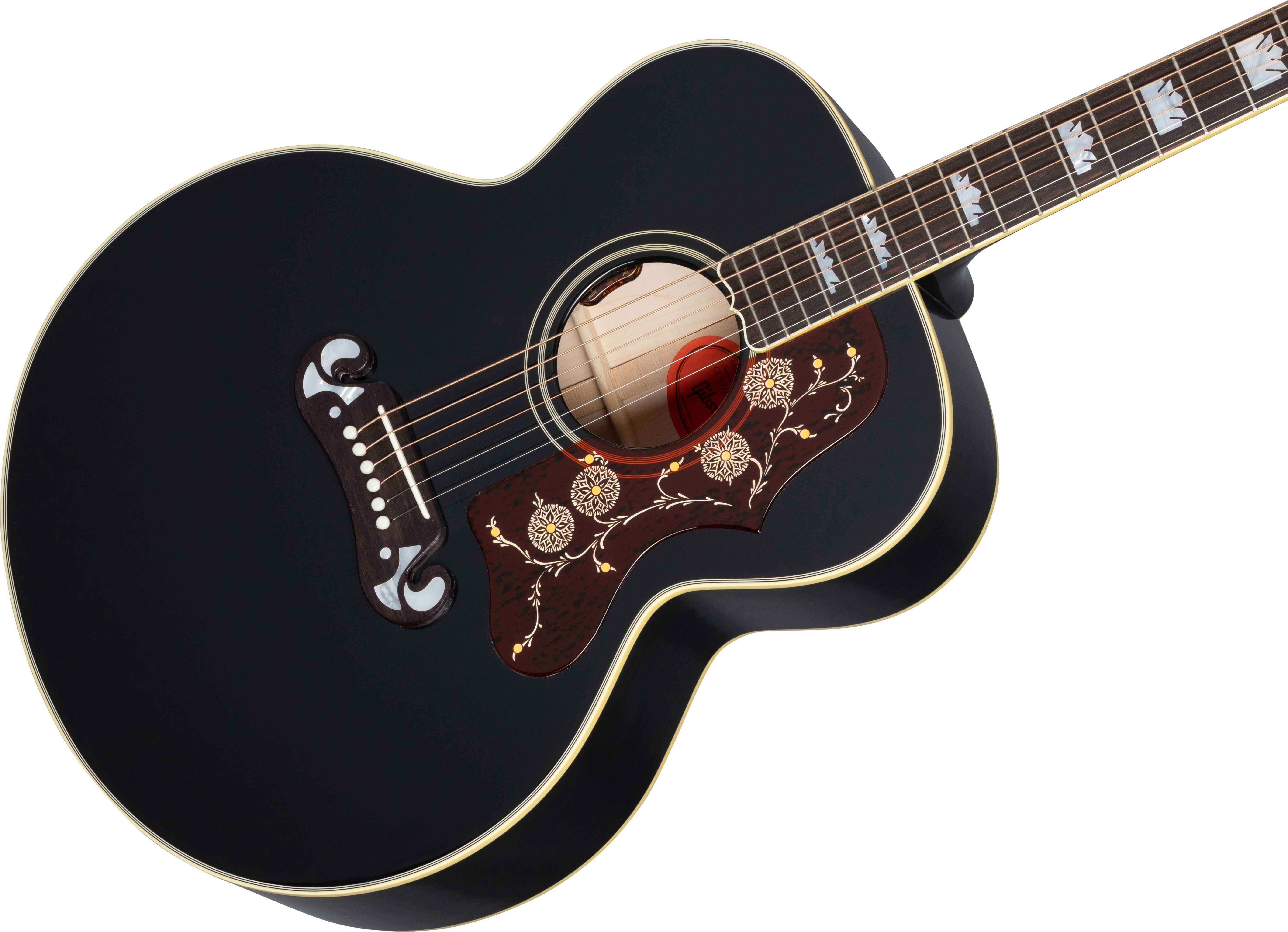 GUITARGUITAR Gibson Elvis SJ-200 Ebony