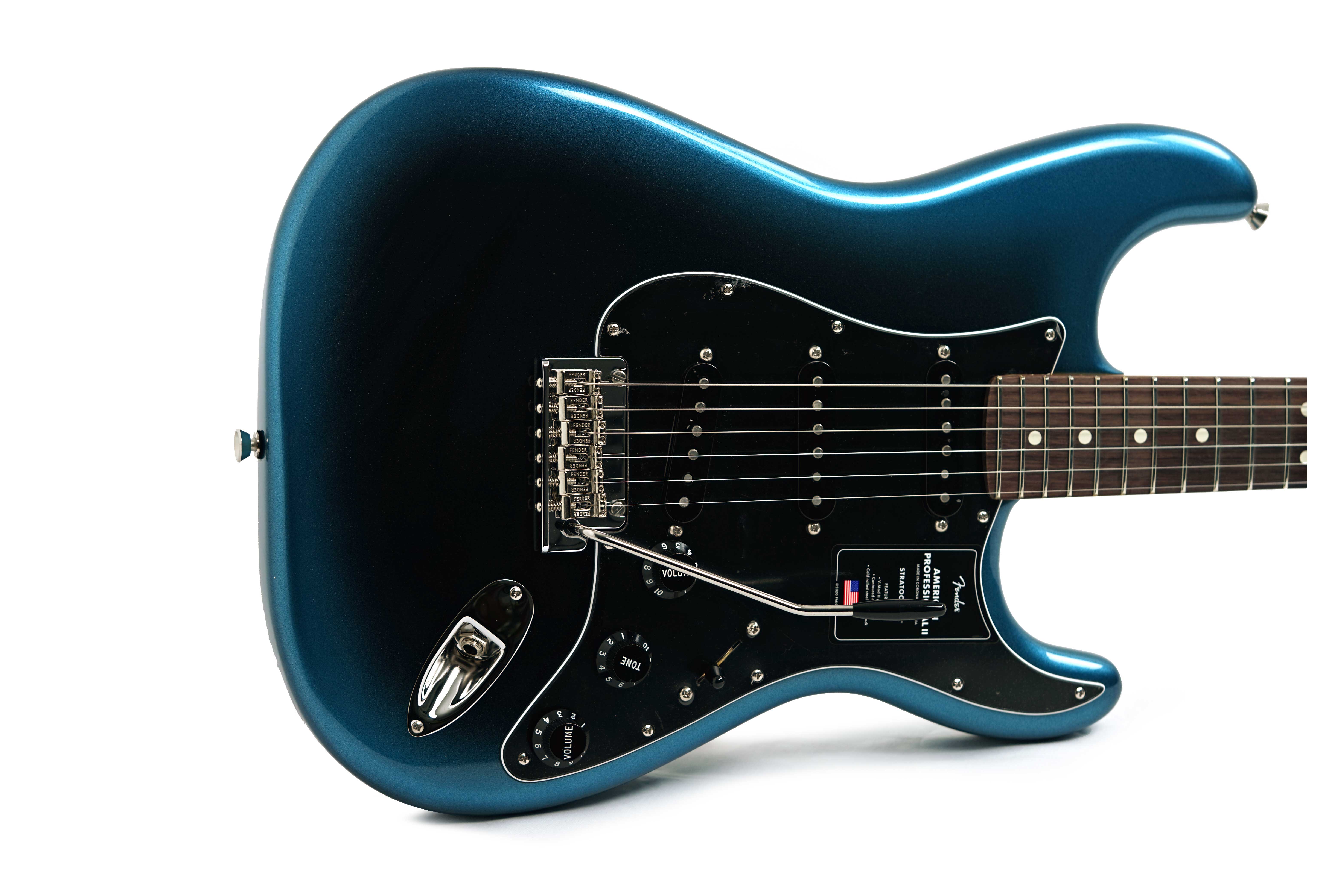 GUITARGUITAR Fender American Professional II Stratocaster Dark Night Rosewood Fingerboard #US25054472