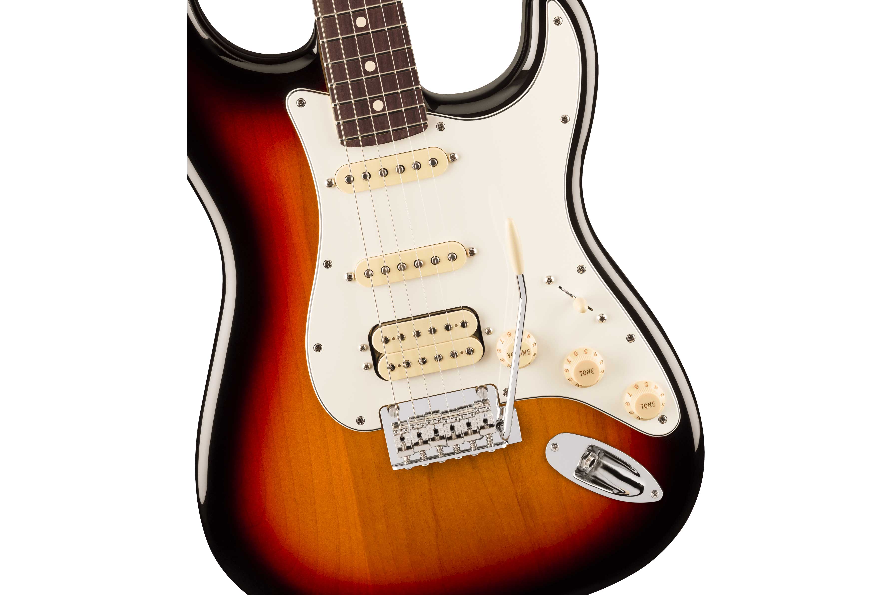 GUITARGUITAR Fender Player II Stratocaster HSS 3 Color Sunburst Rosewood Fingerboard