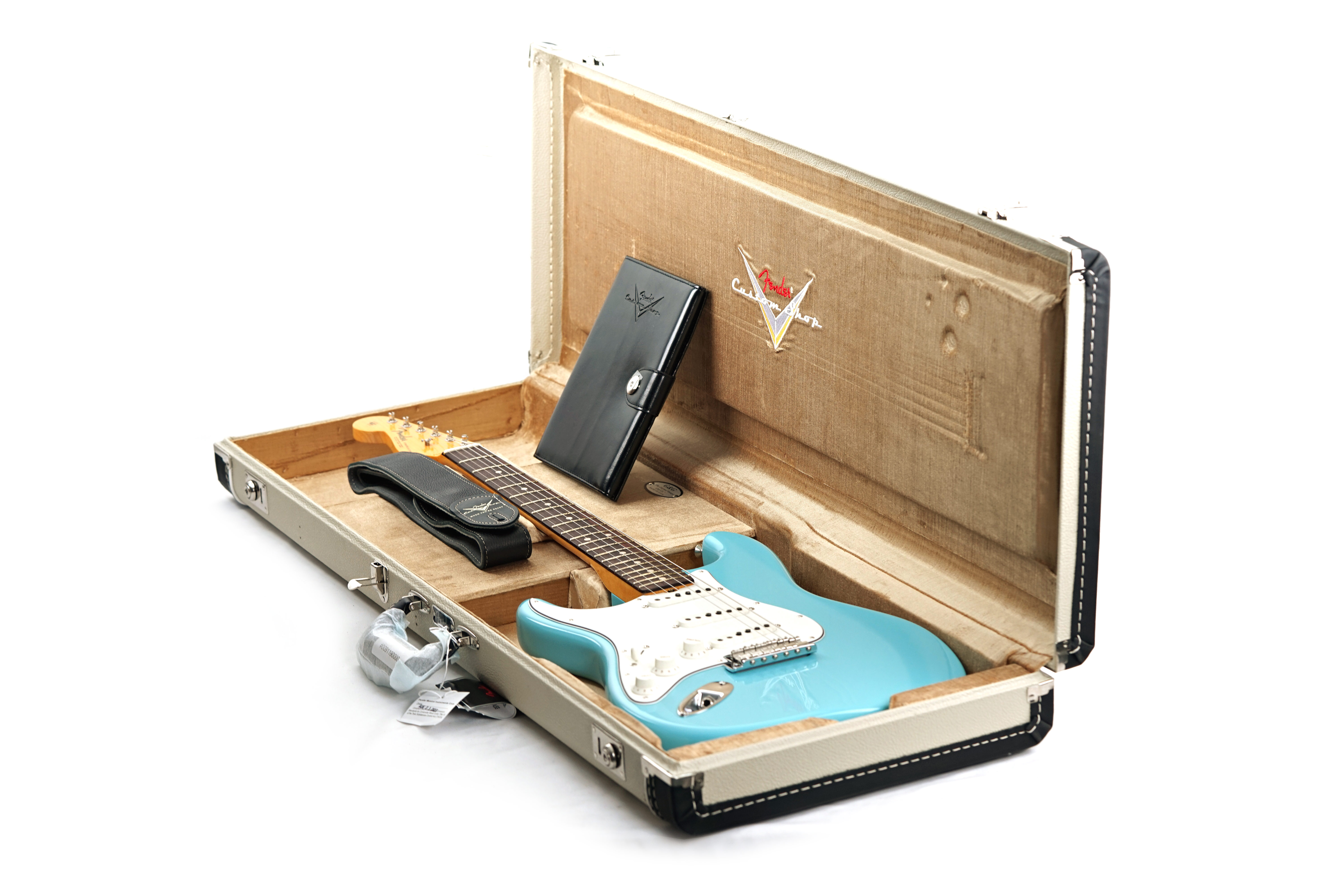 GUITARGUITAR Fender Custom Shop 1963 Stratocaster Lush Closet Classic Daphne Blue Left Handed #CZ572305