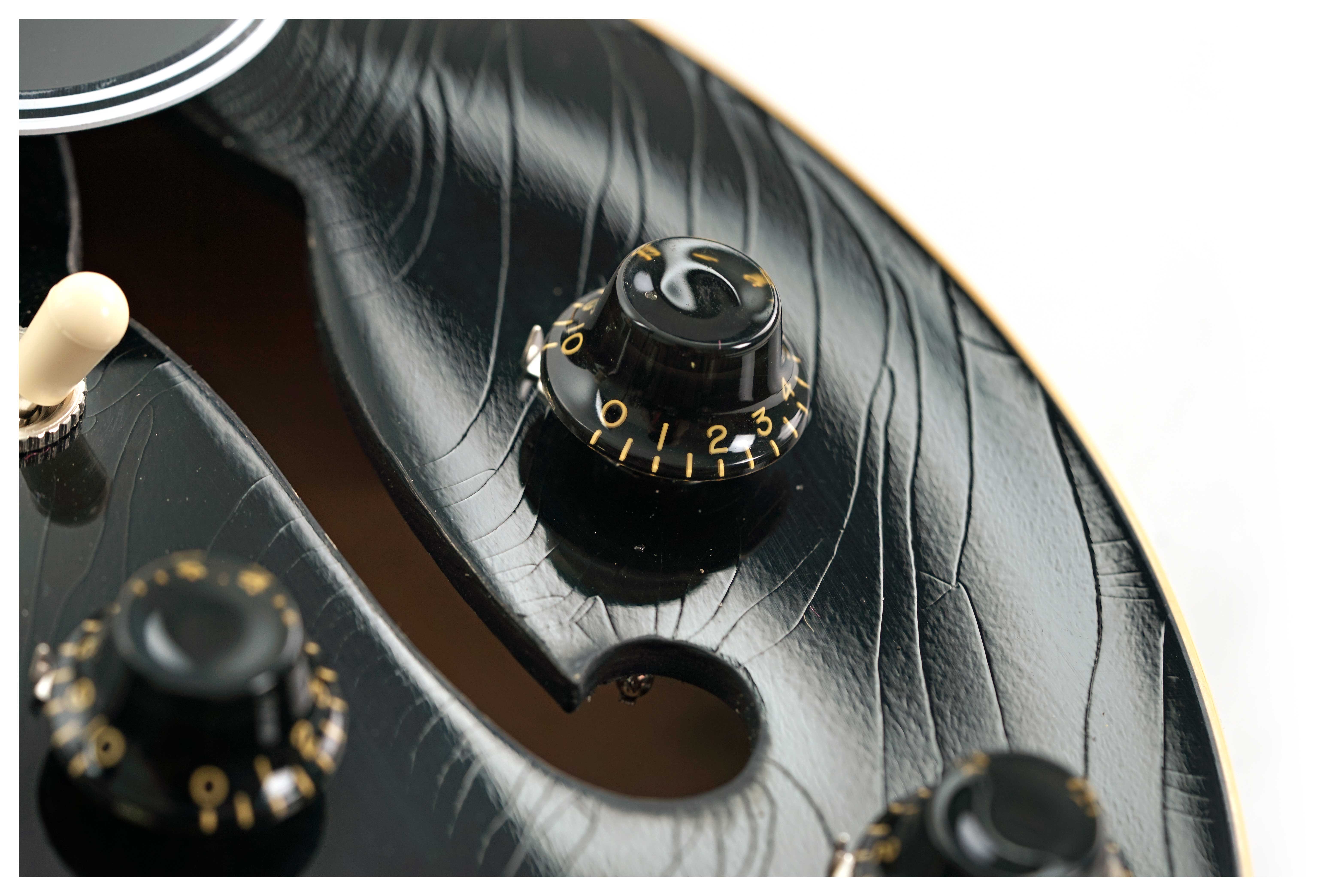 GUITARGUITAR Gibson Custom Shop Murphy Lab 1959 ES-335 Reissue Ultra Light Aged Ebony #A921247