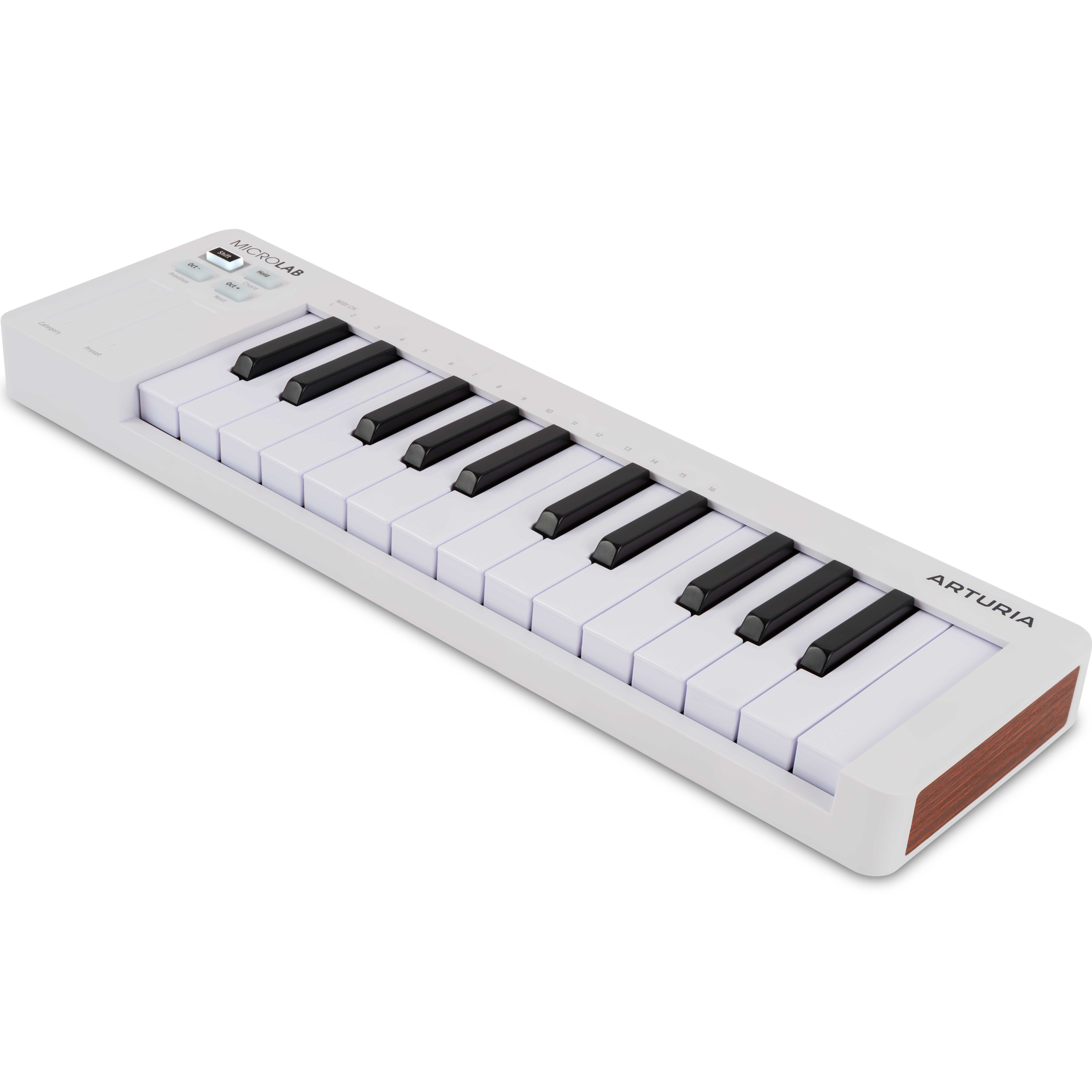 GUITARGUITAR Arturia Microlab MK3 White MIDI Keyboard