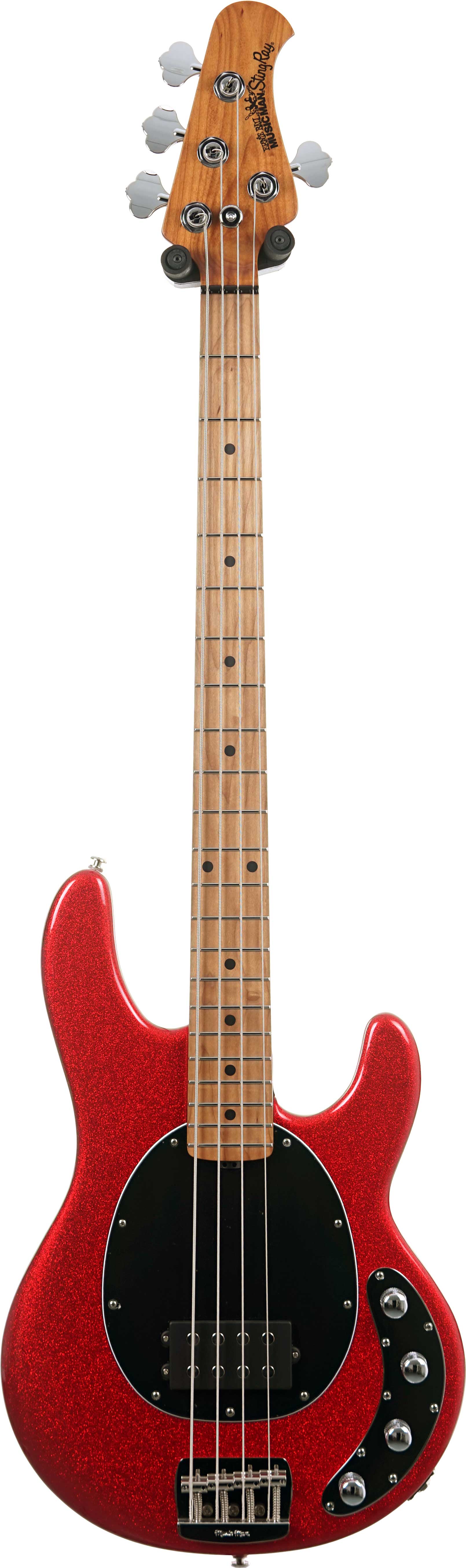 GUITARGUITAR Music Man guitarguitar Exclusive Stingray 4 Red Sparkle #K09212