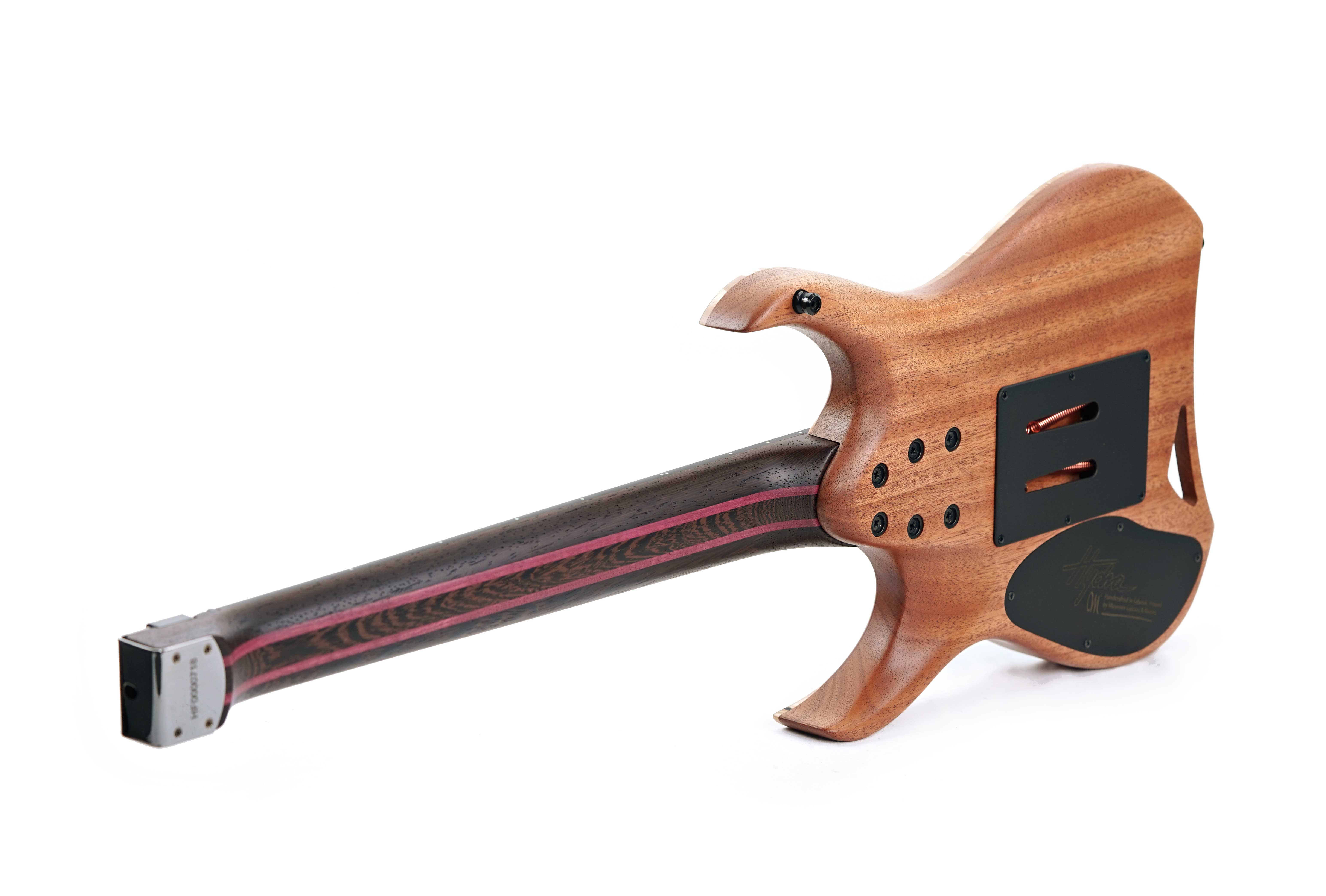 GUITARGUITAR Mayones Hydra Elite 7, Eye Poplar 3A, Custom Nuclear Burst Satin, Black Hardware, Velvetrone Ironside / Solium #HF0000718