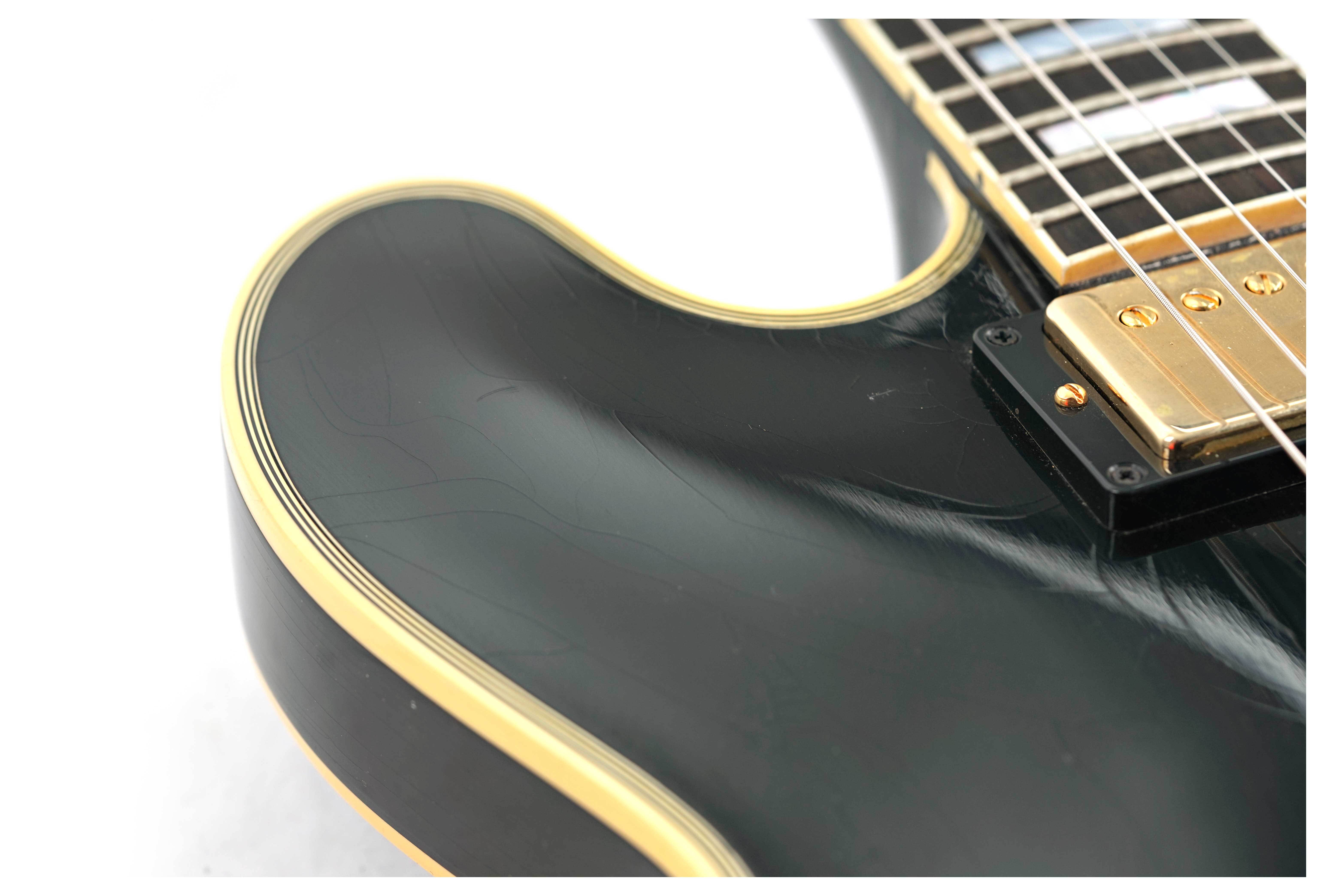 GUITARGUITAR Gibson Custom Shop Murphy Lab 1959 ES-355 Reissue Stop Bar Ultra Light Aged Ebony #A930033