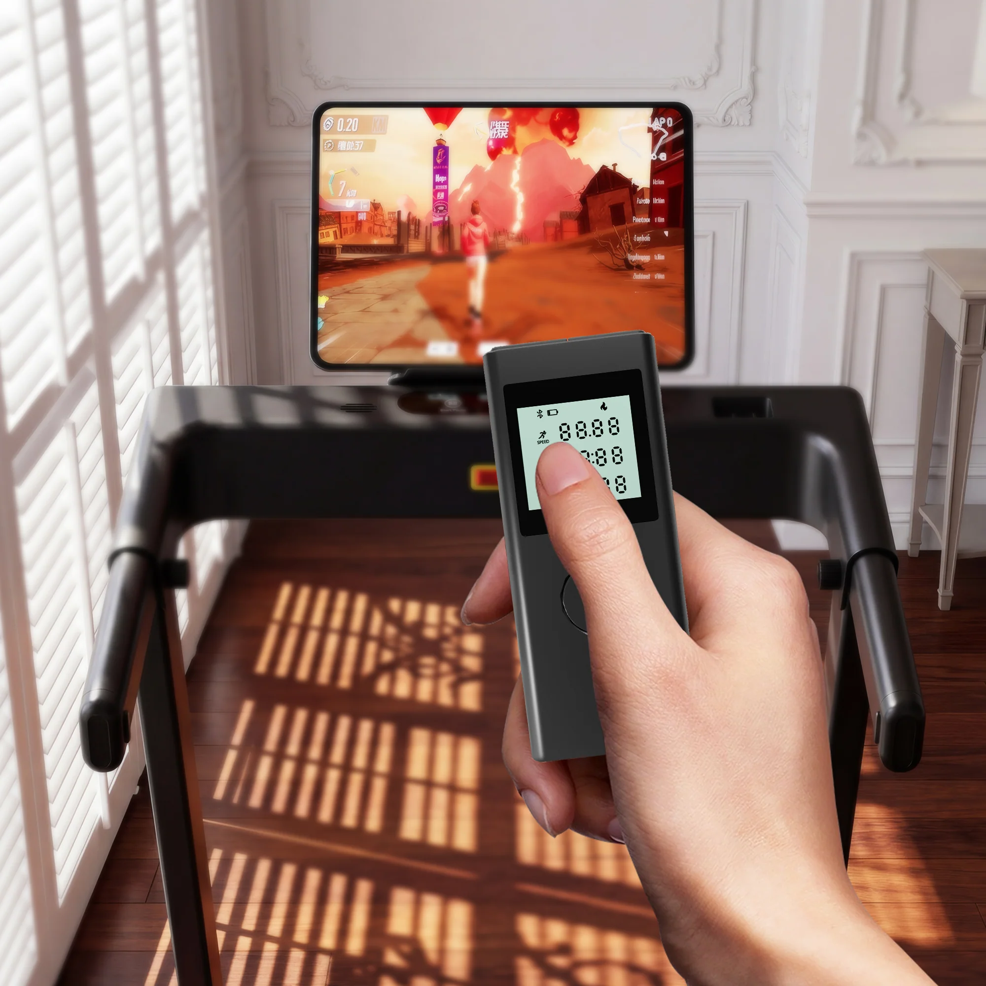 DeerRun A1 Pro Smart Foldable Treadmill with AI Coach