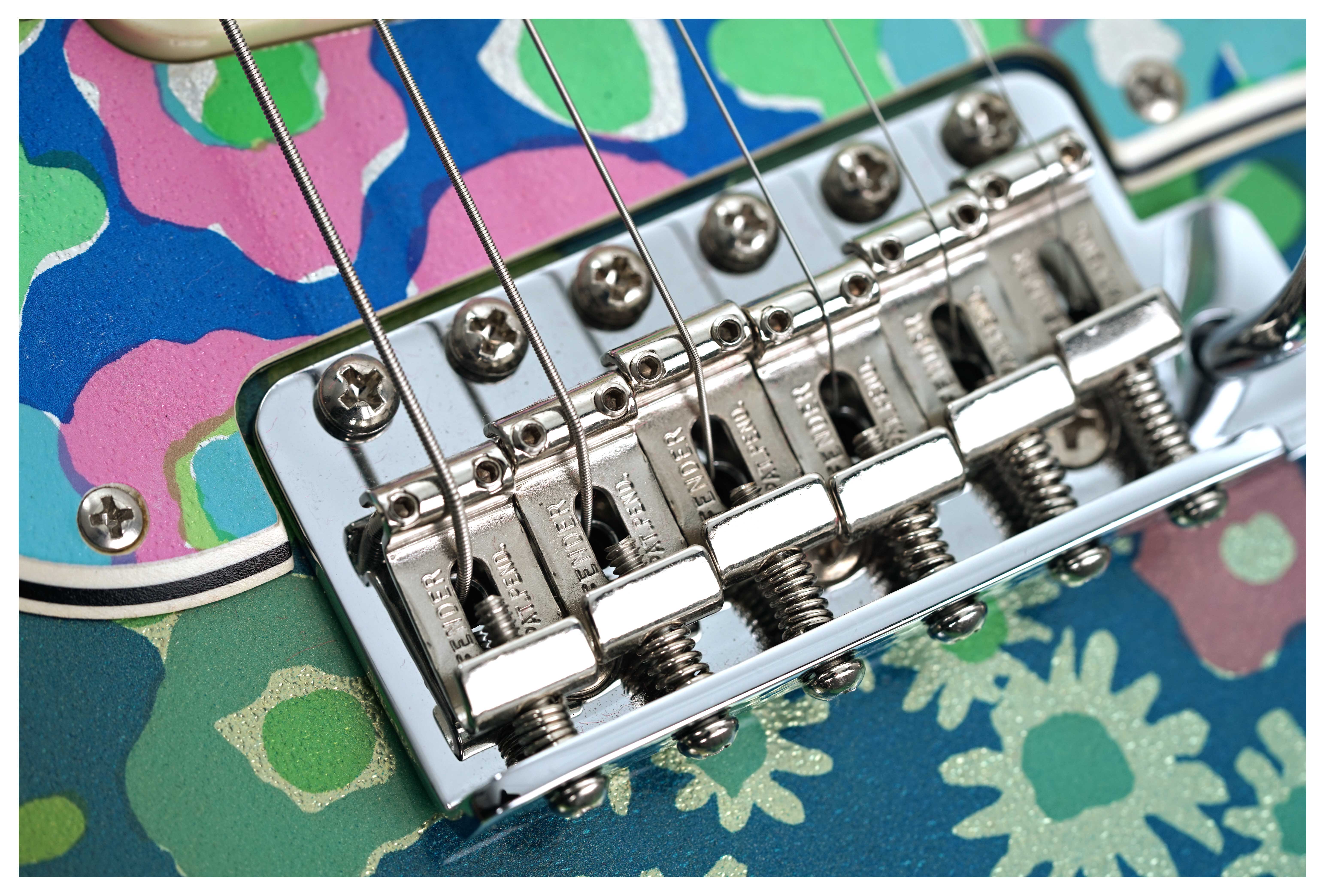 GUITARGUITAR Fender Custom Shop Limited Edition 1968 Stratocaster Jouneyman Relic Blue Flower #CZ585437